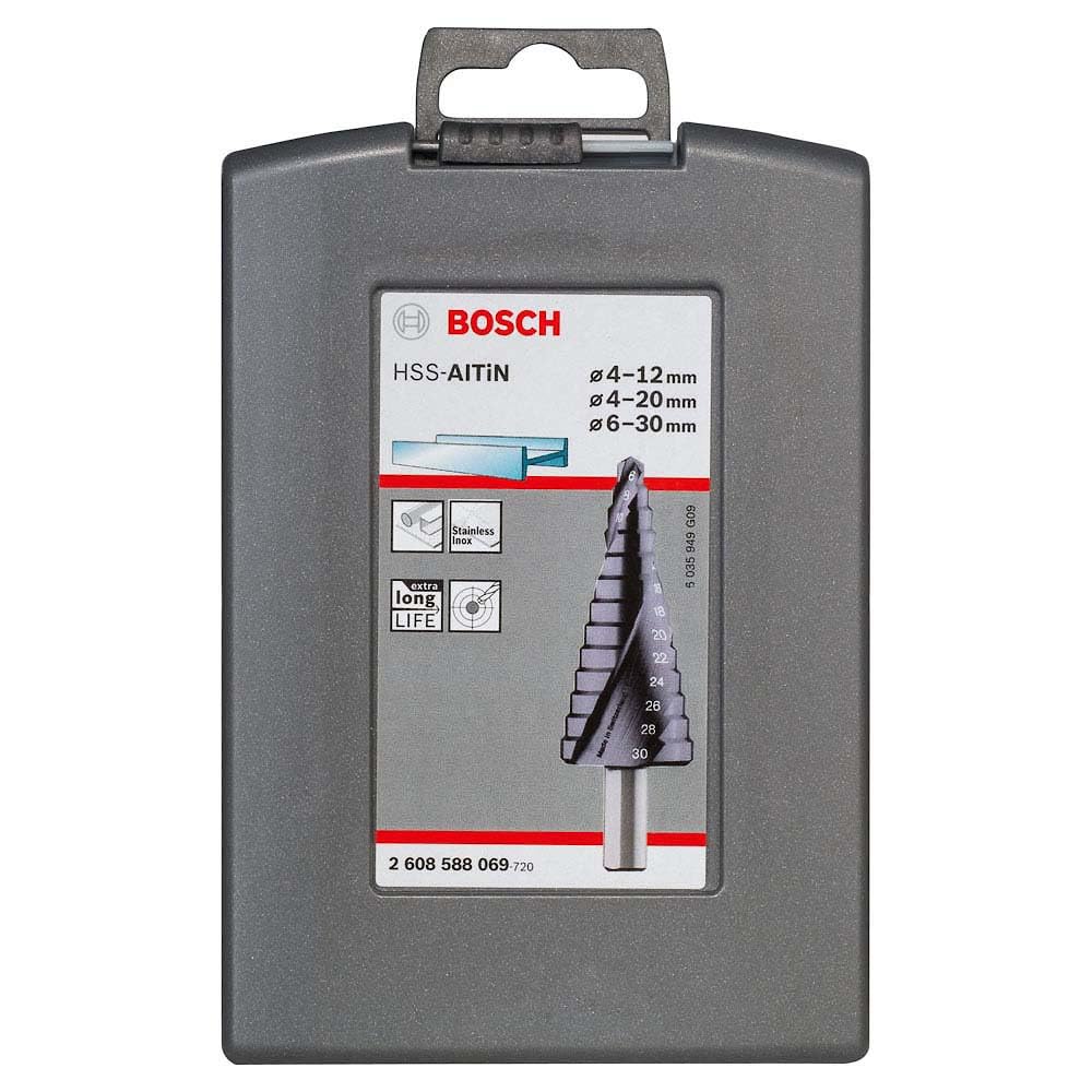 bosch-accessories-professional-3tlg-stufenbohrer-set-hss-altin-mit-3-fl-chen-sch image 2