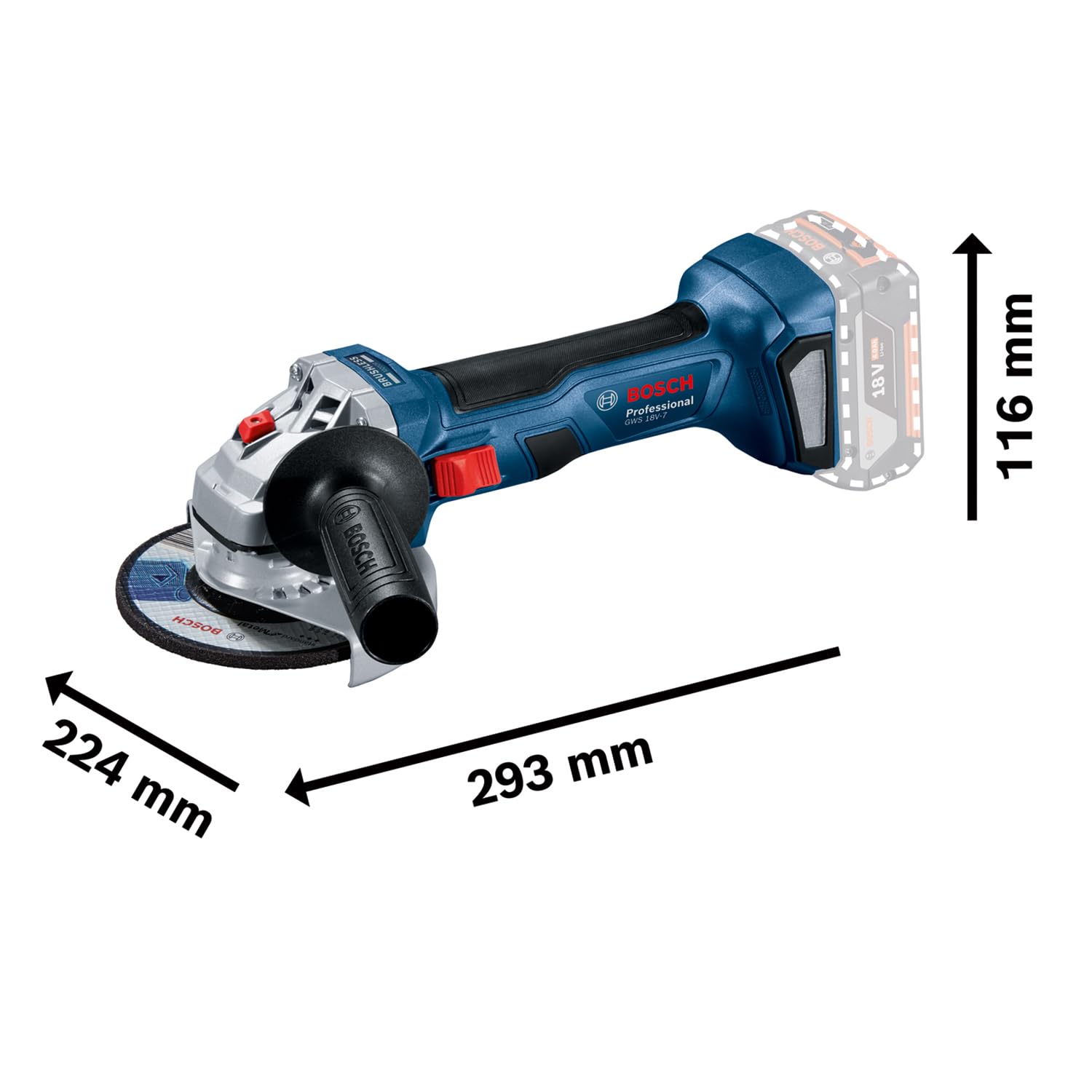 bosch-professional-gws-18v-7-akku-winkelschleifer-18v-system-b-rstenlos-inkl-2x- image 3