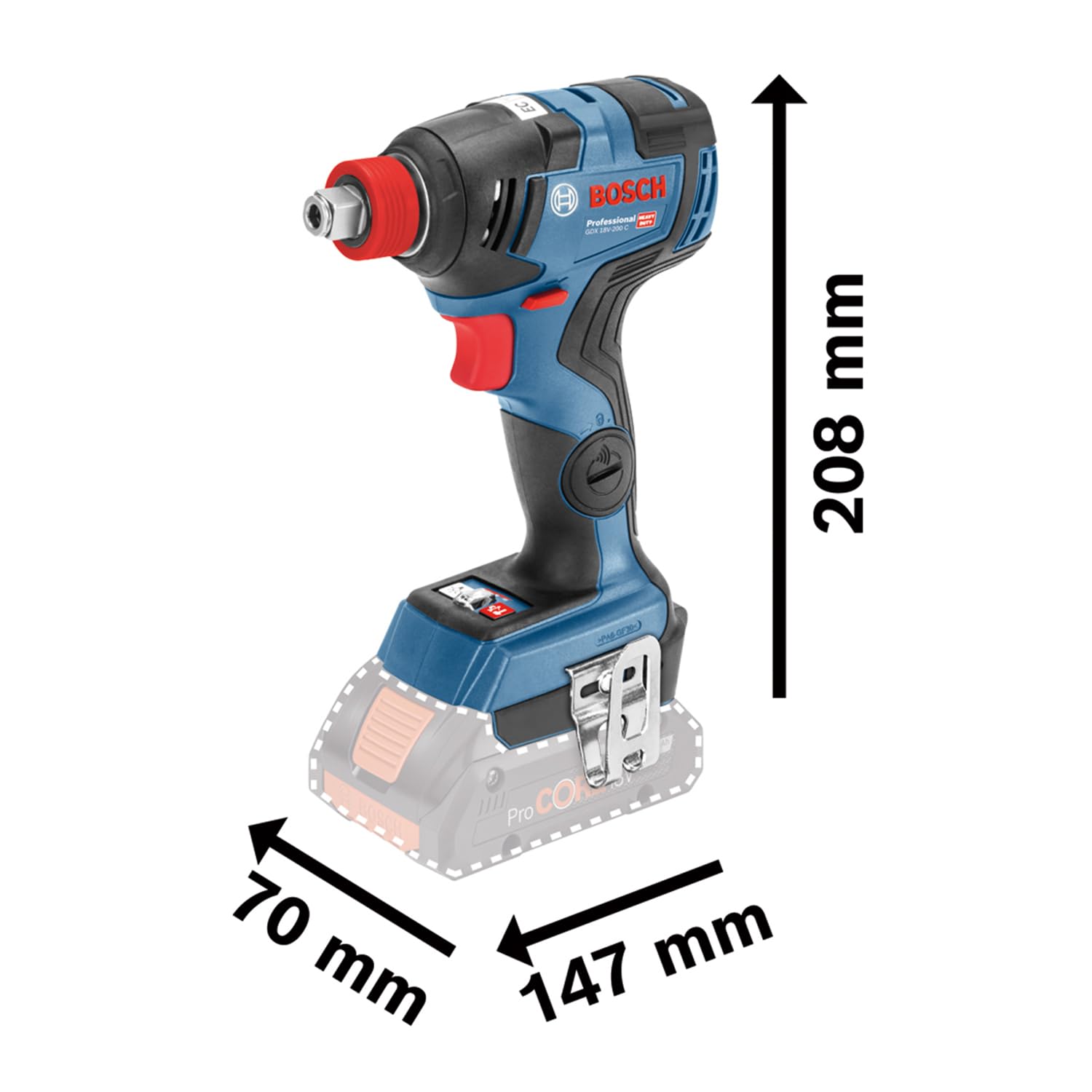 bosch-professional-18v-system-combo-kit-drehschlagschrauber-gdx-18v-200-bohrschr image 2