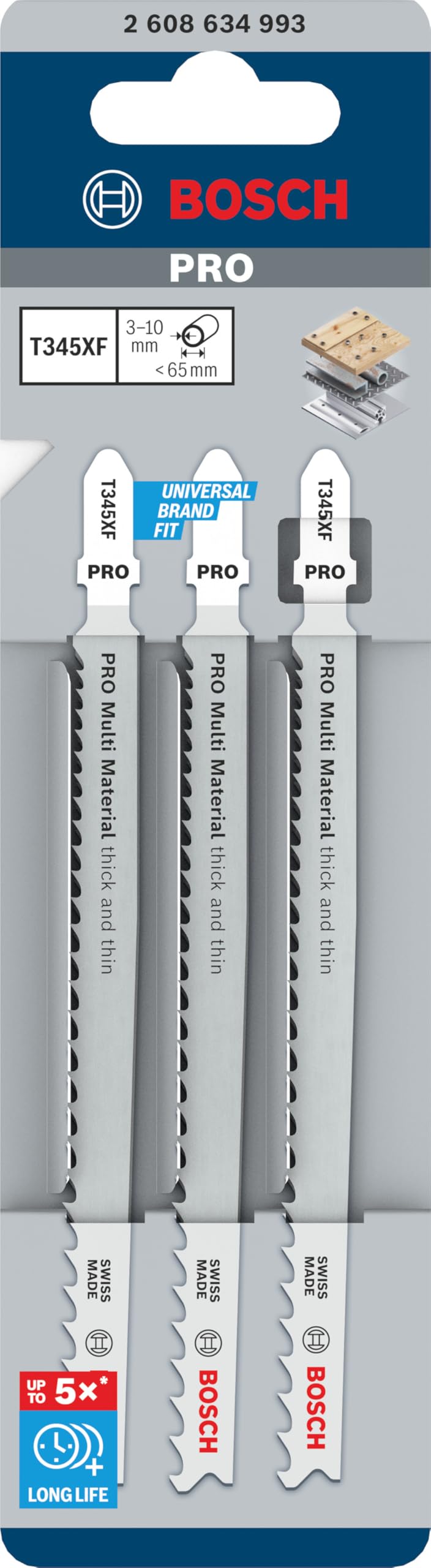 bosch-3x-stichs-gebl-tter-t-345-xf-progressor-for-wood-and-metal-132-mm-bim-f-r- image 2