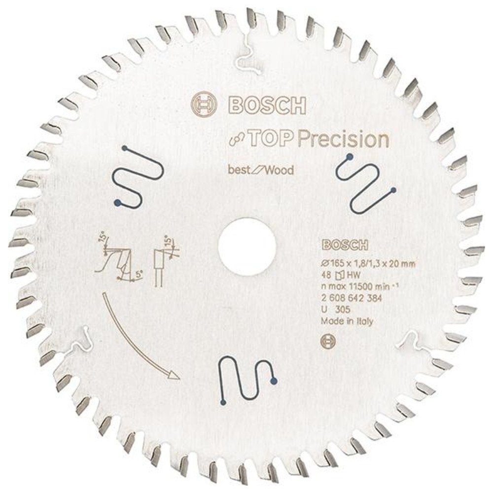 bosch-cs-top-precision-s-geblatt-f-r-holz-165-x-20-x-1-8-mm-48-atb-z-hne-f-r-tau image 1