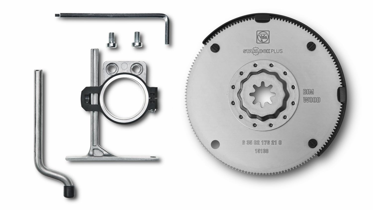 fein-hss-s-geblatt-set-100-mm-starlockplus-bi-metall-mit-tiefenanschlag-f-r-a-mm image 1