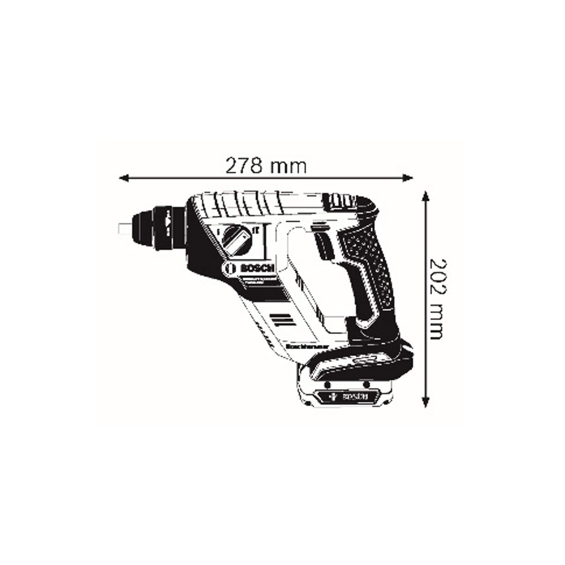 bosch-professional-gbh-18-v-li-compact-akku-bohrhammer-sds-plus-1-j-278-mm-baufo image 2