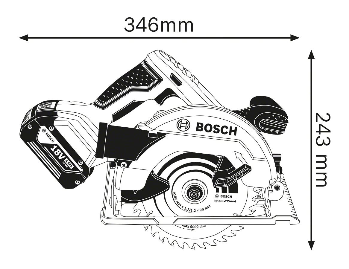 bosch-professional-gks-18-v-li-akku-kreiss-ge-18v-165-mm-schnitttiefe-51-mm-inkl image 2