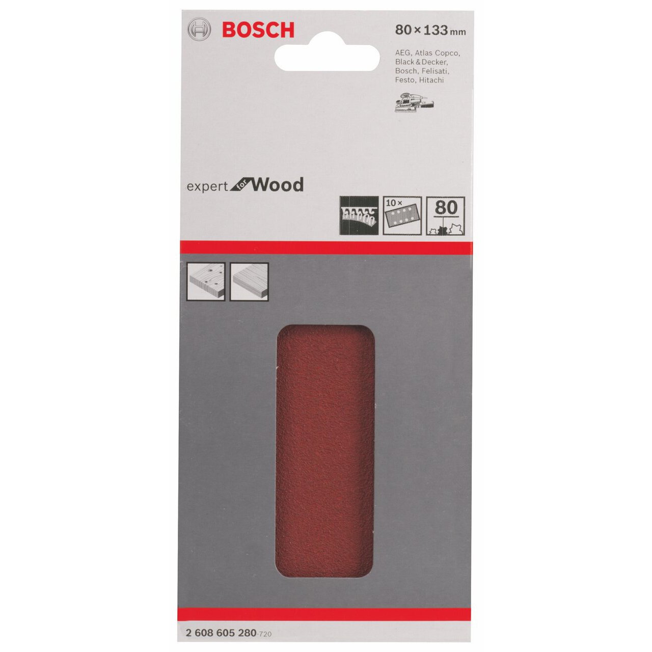 bosch-accessories-professional-expert-for-wood-and-paint-schleifblatt-set-c430-1 image 2