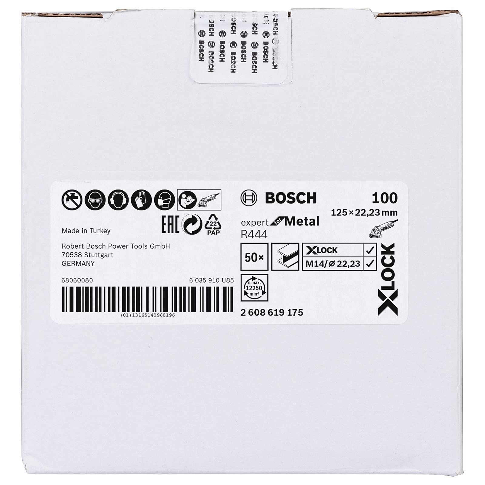 bosch-professional-expert-r444-fiberschleifscheibe-f-r-metall-x-lock-125-mm-k-rn image 8