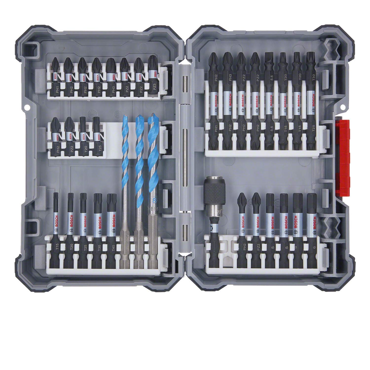 bosch-35x-pro-impact-mixed-set-35-teilig-pro-impact-schrauberbits-und-multi-cons image 1