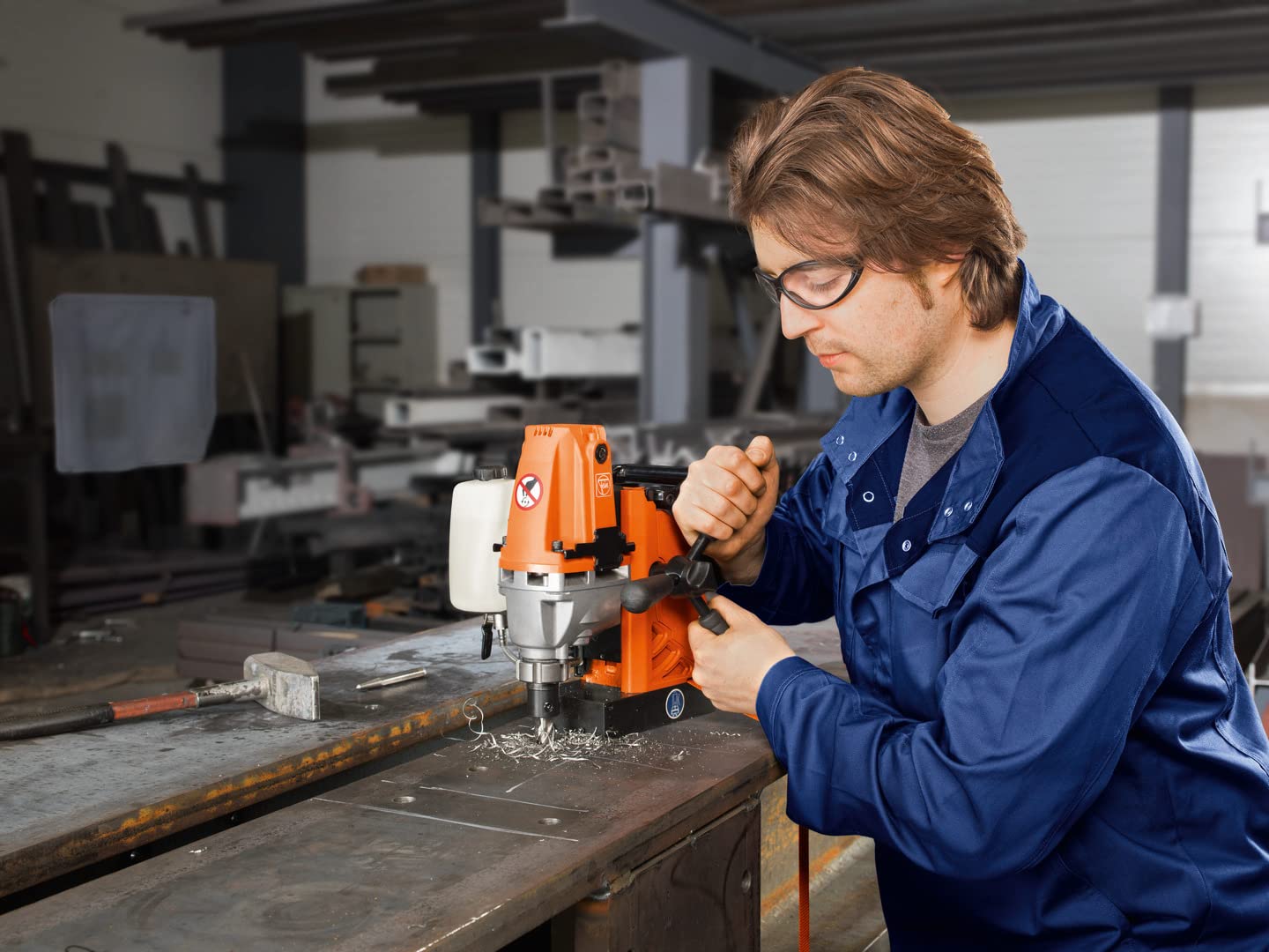 fein-magnet-kernbohrmaschine-kbe-30-750-w-kernbohren-bis-30-mm-1-gang-eco image 3