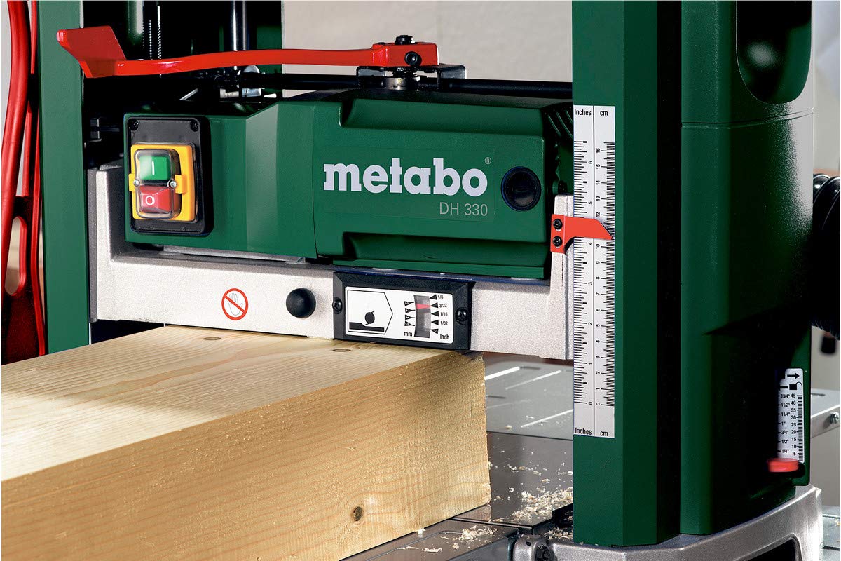 metabo-dh-330-dickenhobelmaschine-1800-w-330-mm-durchlassbreite-152-mm-durchlass image 2