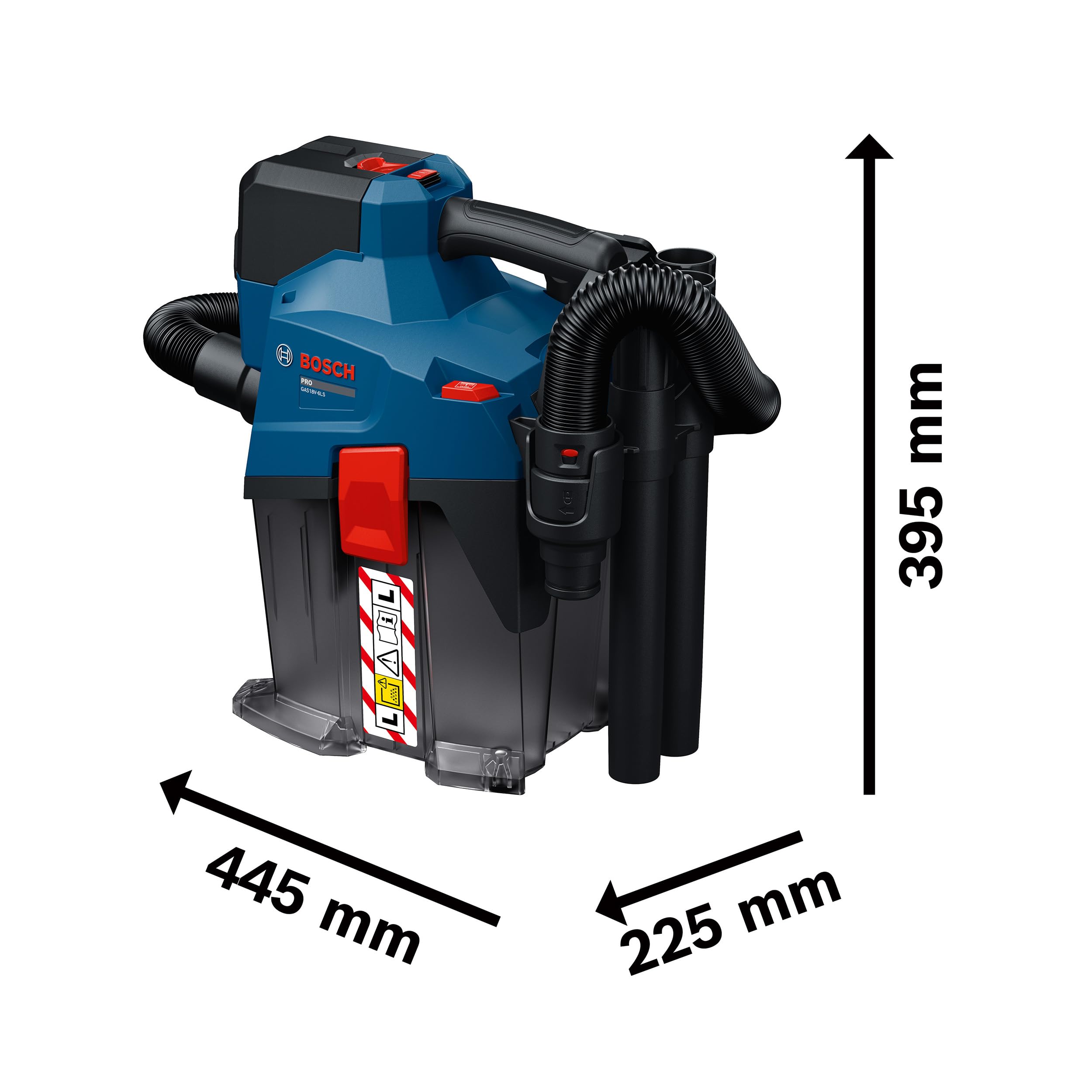bosch-pro-gas-18v-6ls-akku-staubsauger-18v-system-staubklasse-l-inkl-flexibler-s image 5