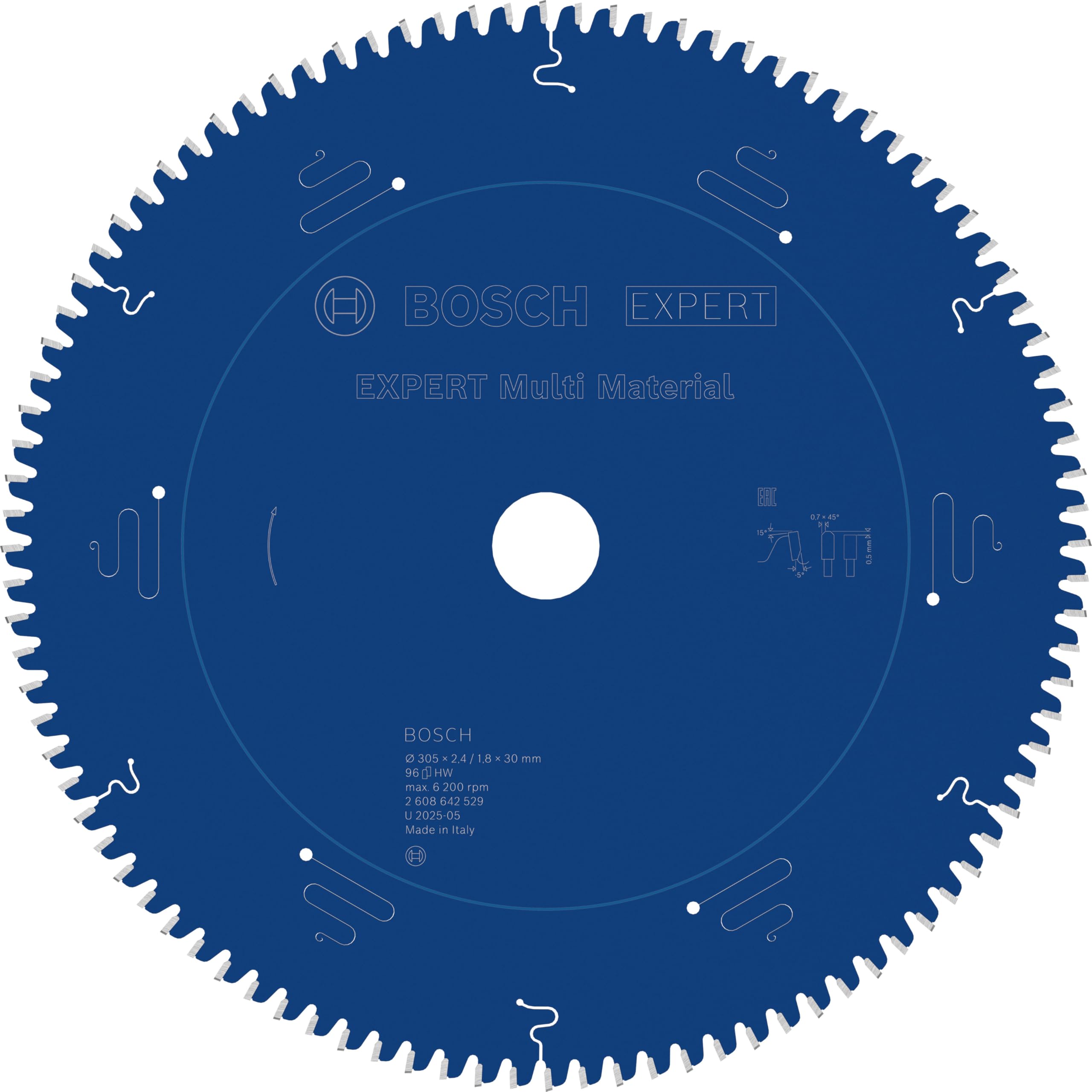 bosch-professional-expert-for-multi-material-kreiss-geblatt-305-x-30-x-2-4-mm-96 image 1