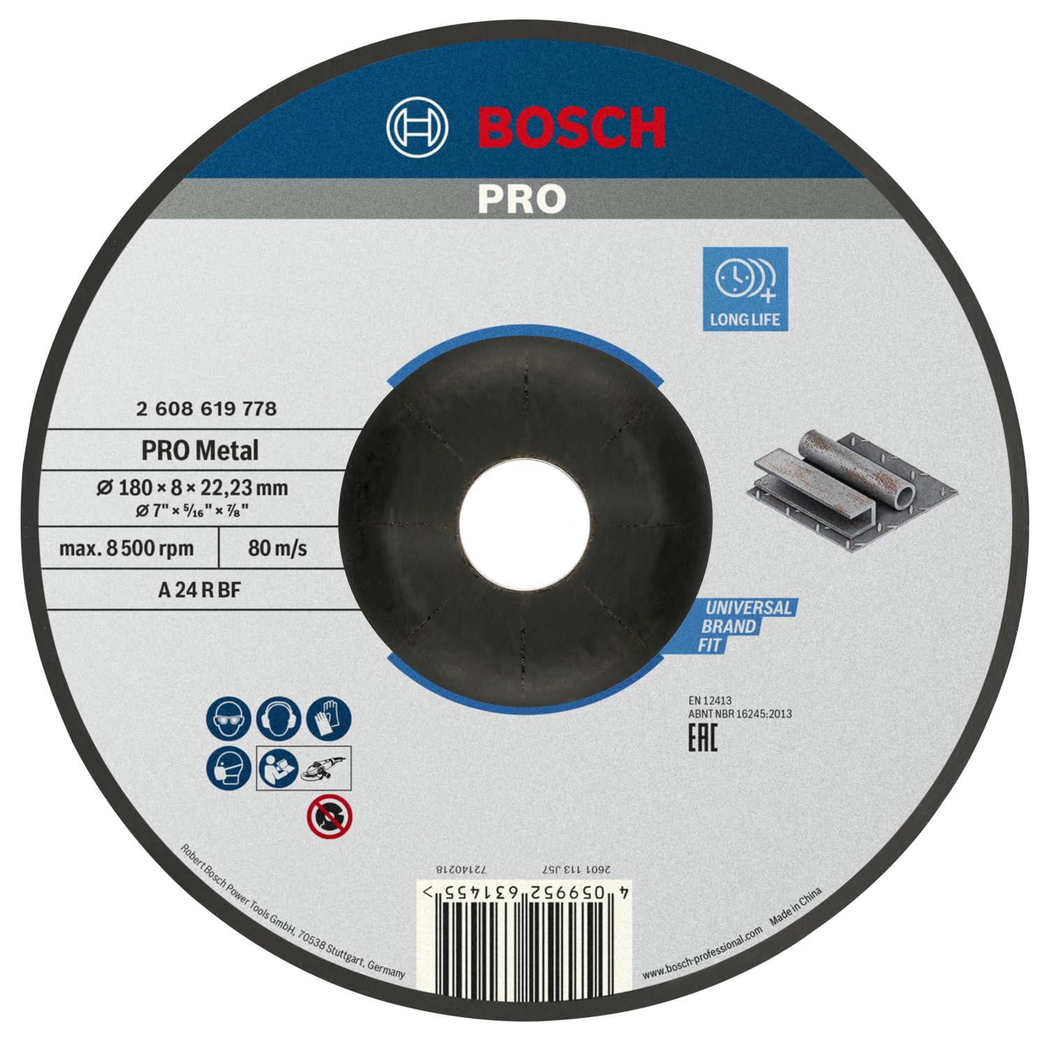 bosch-professional-standard-for-metal-schleifscheibe-180-x-8-x-22-23-mm-gekr-pft image 1