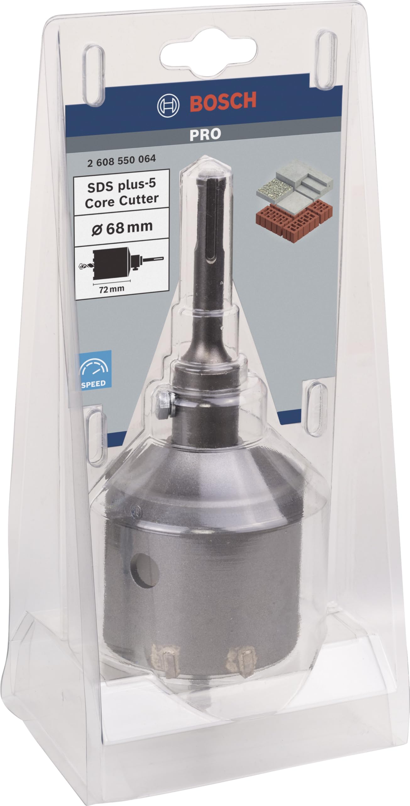 bosch-3x-pro-sds-plus-5-core-cutter-set-68-mm-kernbohrkrone-f-r-beton-kalk-und-s image 1