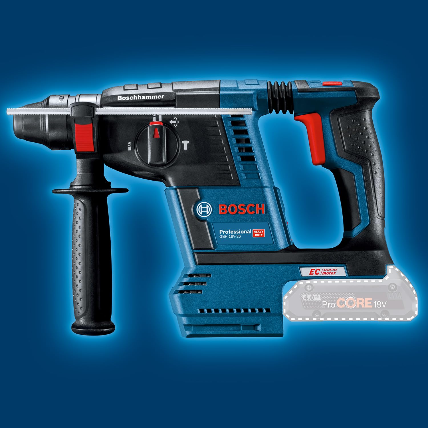 bosch-professional-18v-system-akku-bohrhammer-gbh-18v-26-f-mit-schnellspannbohrf image 2