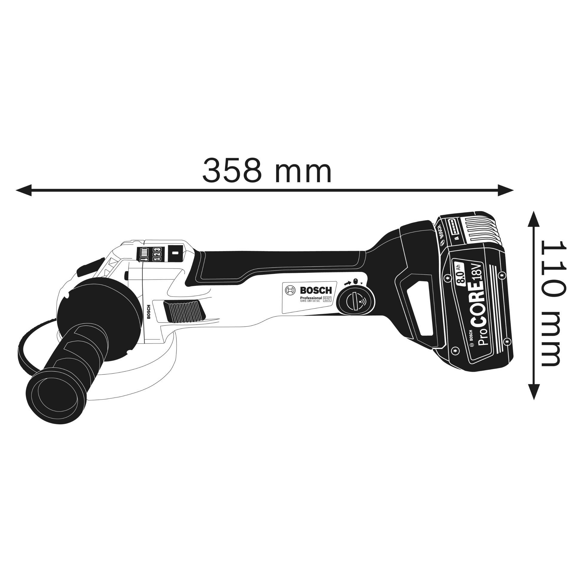 bosch-professional-18v-system-akku-winkelschleifer-gws-18v-10-sc-150-mm-b-rstenl image 3