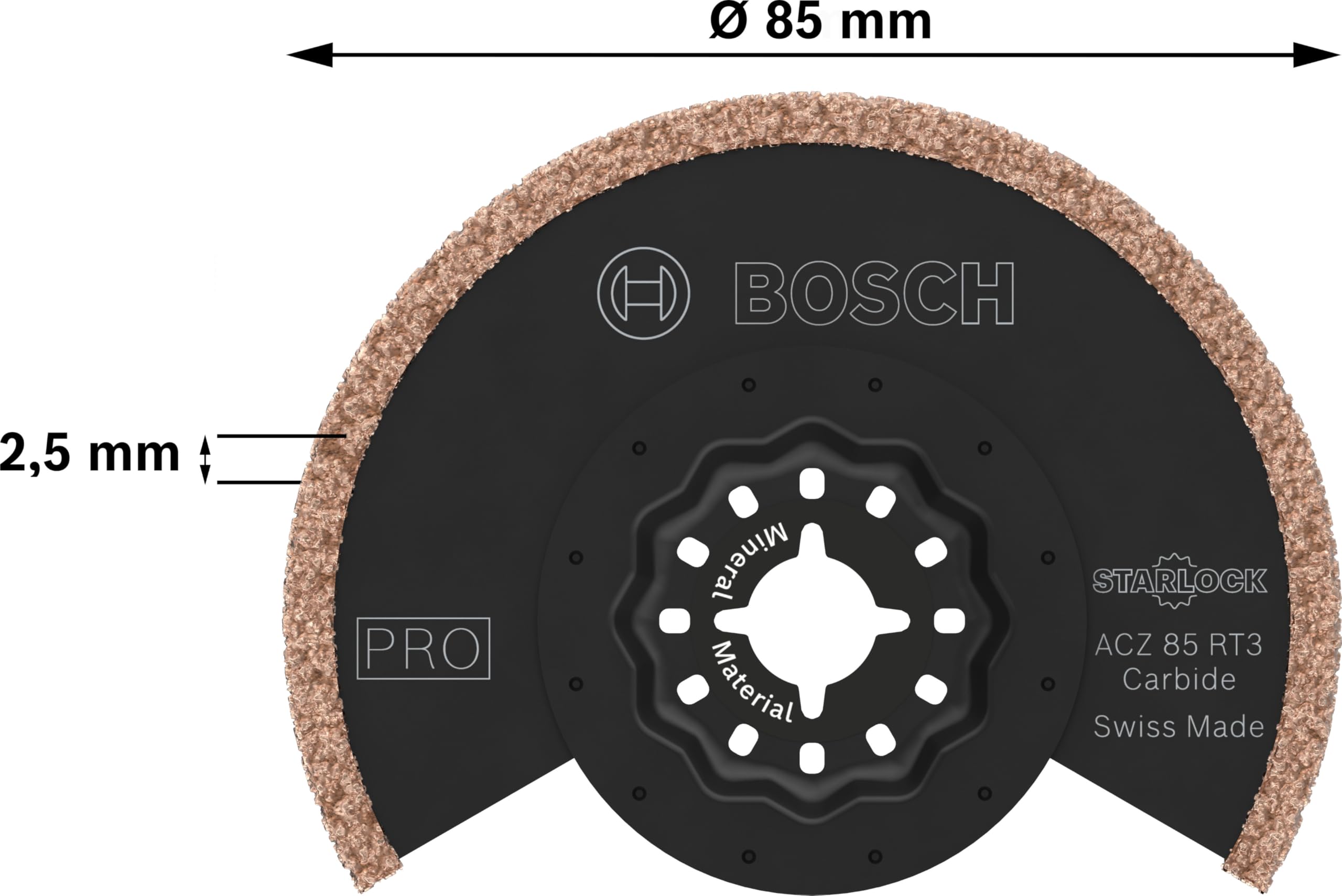 bosch-1x-pro-multi-material-acz-85-rt3-multifunktionswerkzeug-s-geblatt-85-mm-ca image 3