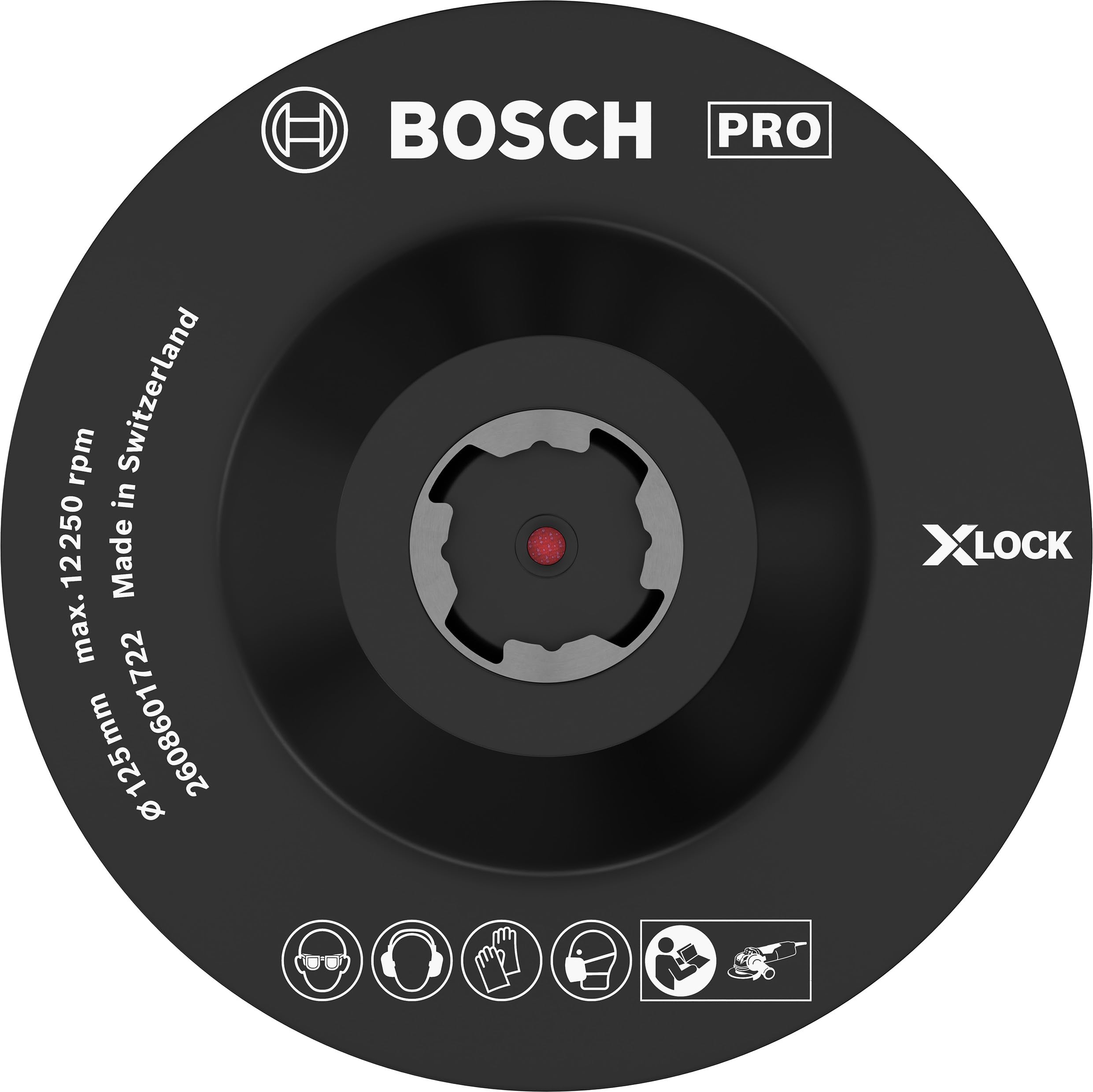 bosch-pro-backing-pad-f-r-kleine-winkelschleifer-x-lock-klettverschluss-125-mm-s image 1