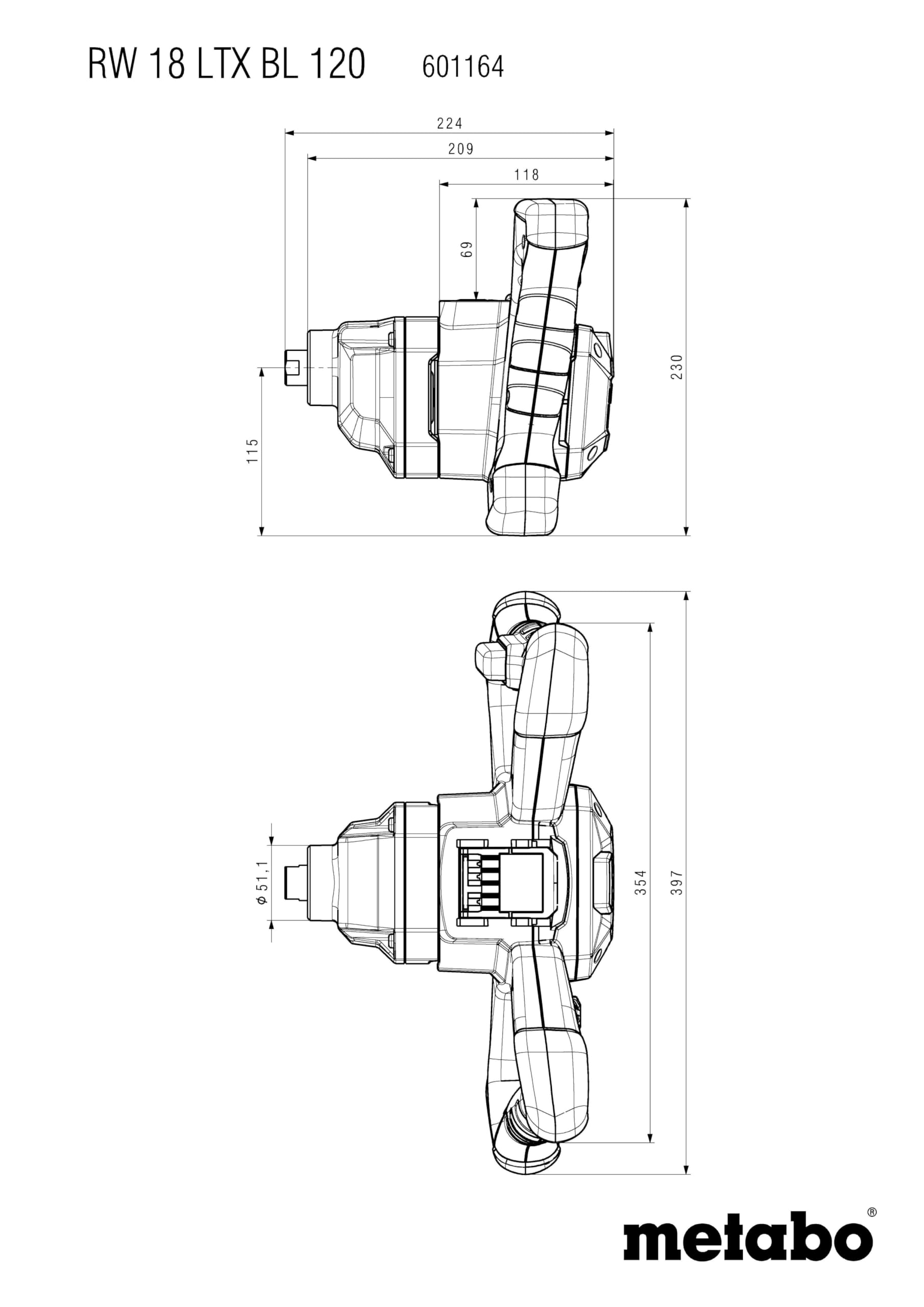 metabo-akku-r-hrwerk-rw-18-ltx-bl-120-brushless-motor-18-v-f-r-30-l-mischmenge-i image 2
