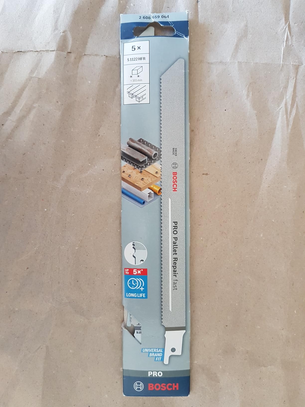 Perfekt für Paletten