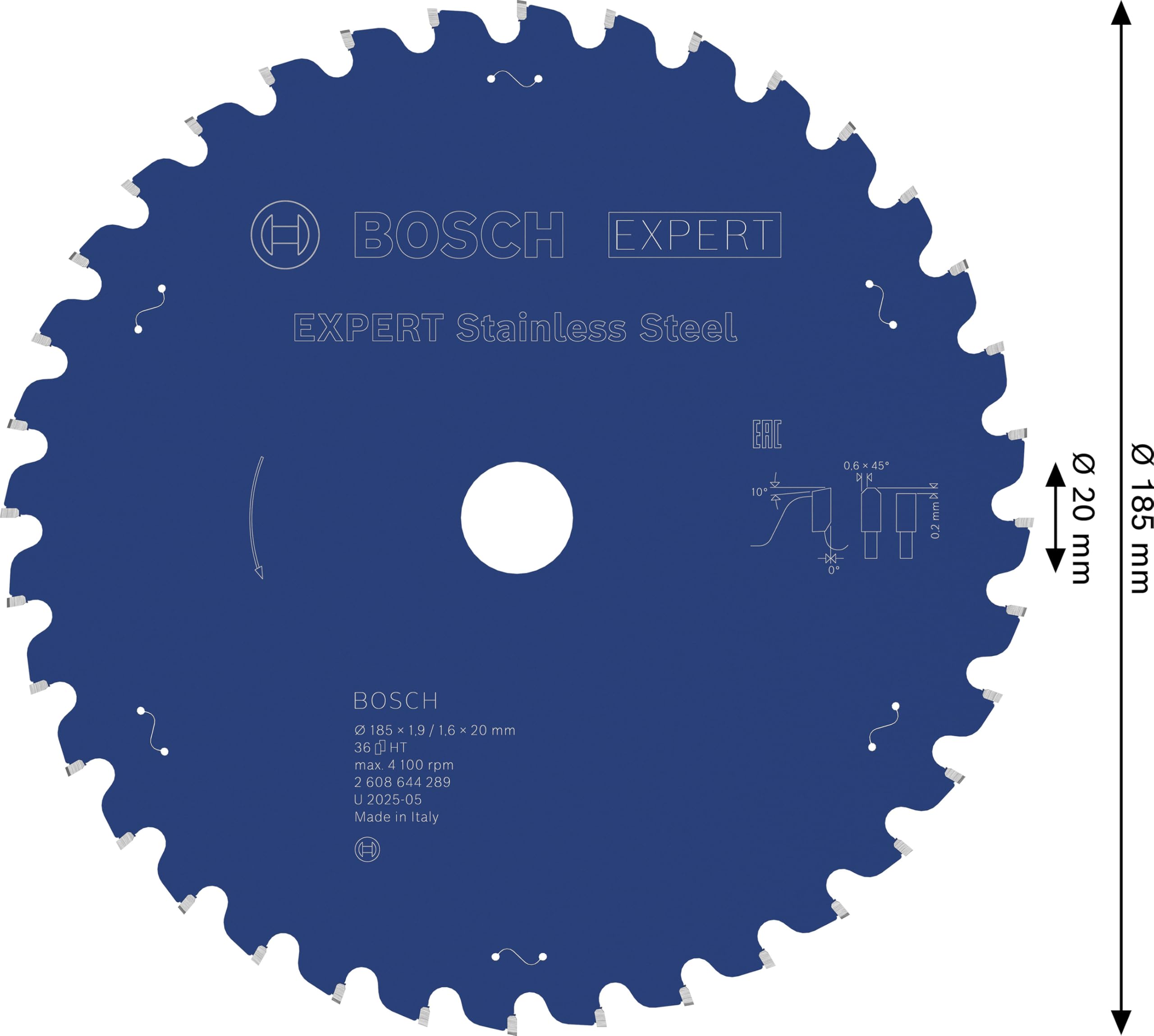 bosch-expert-stainless-steel-kreiss-geblatt-185-x-20-mm-z36-carbide-metalls-gebl image 3