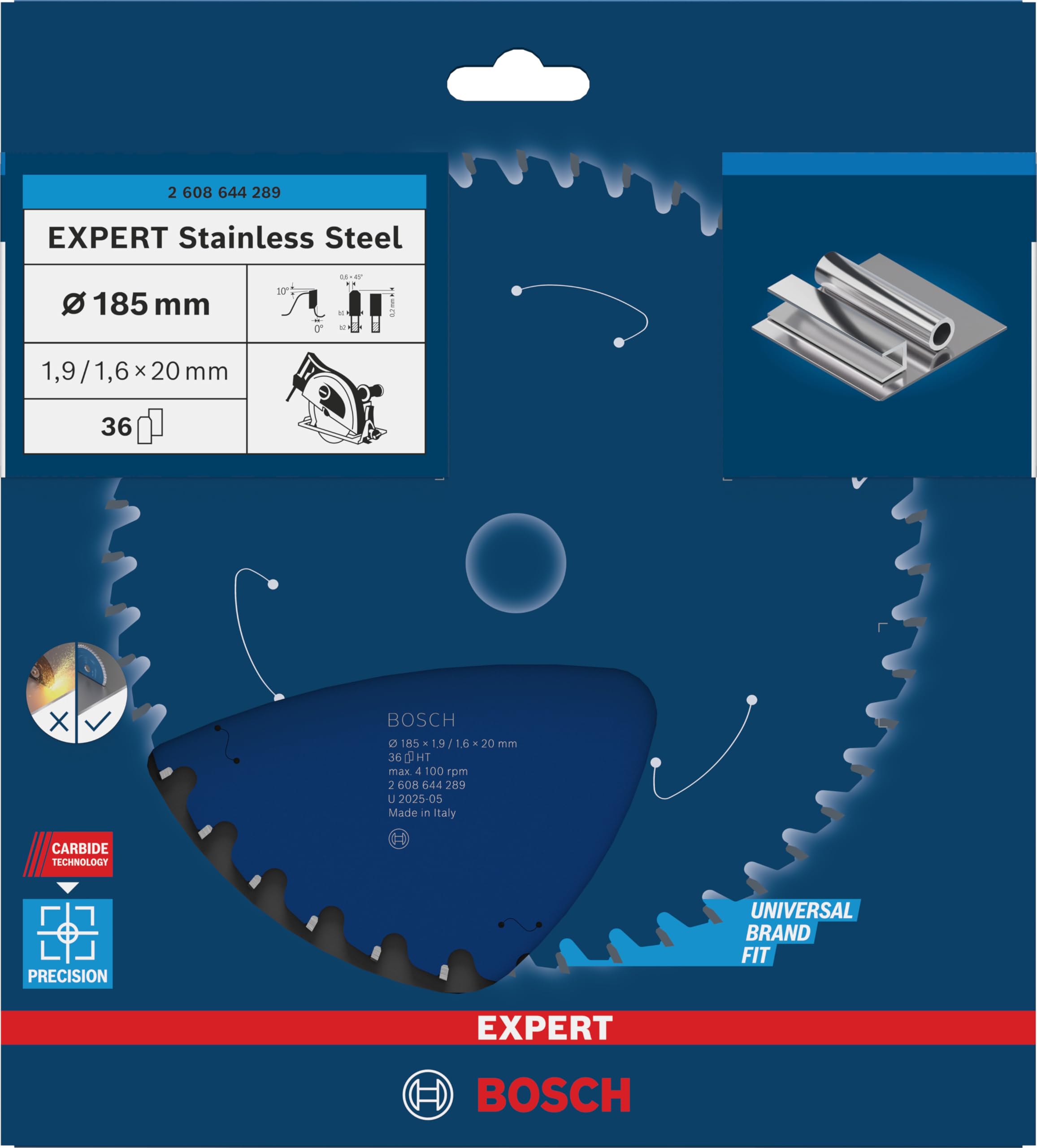 bosch-expert-stainless-steel-kreiss-geblatt-185-x-20-mm-z36-carbide-metalls-gebl image 2
