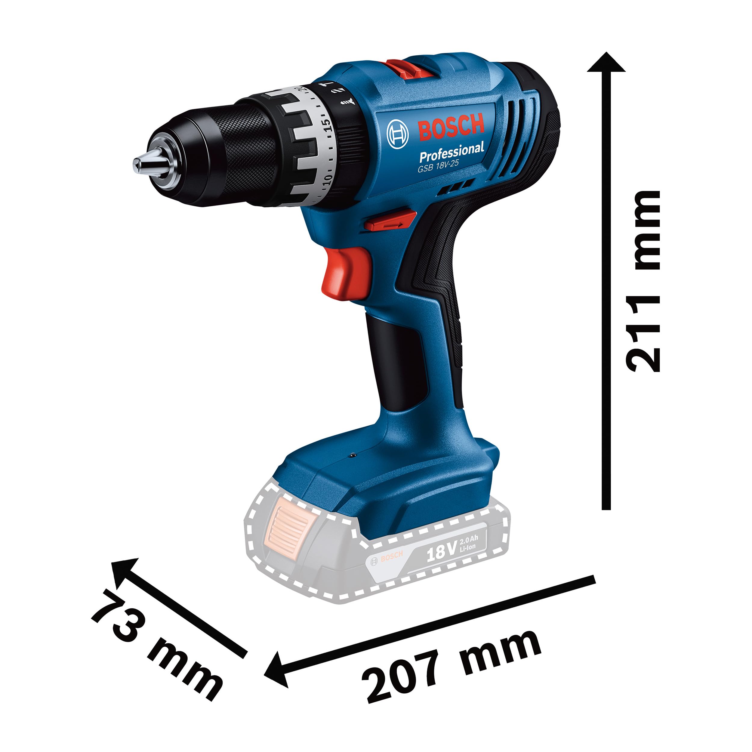 bosch-professional-18v-system-akku-schlagbohrschrauber-gsb-18v-25-max-schrauben- image 2