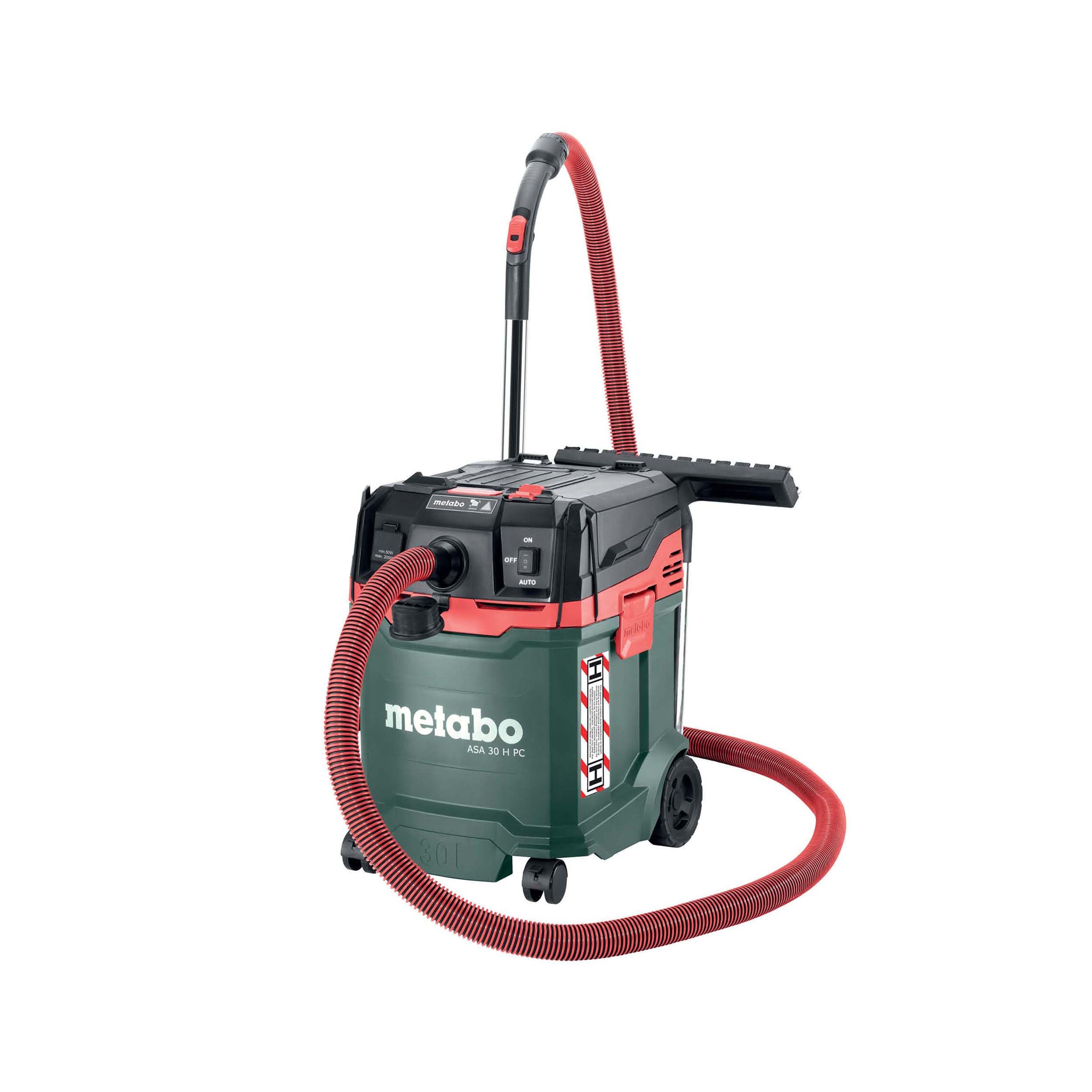 metabo-asa-30-h-pc-allessauger-nass-trockensauger-staubklasse-h-1200-w-30-l-beh- image 1