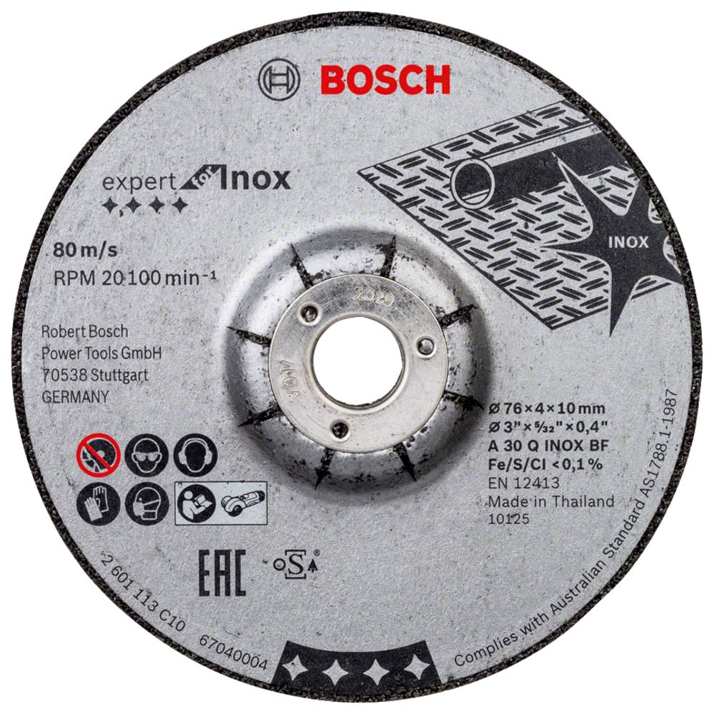 bosch-professional-schruppscheibe-expert-for-inox-2er-set-76-x-4-x-10-mm-f-r-ede image 1