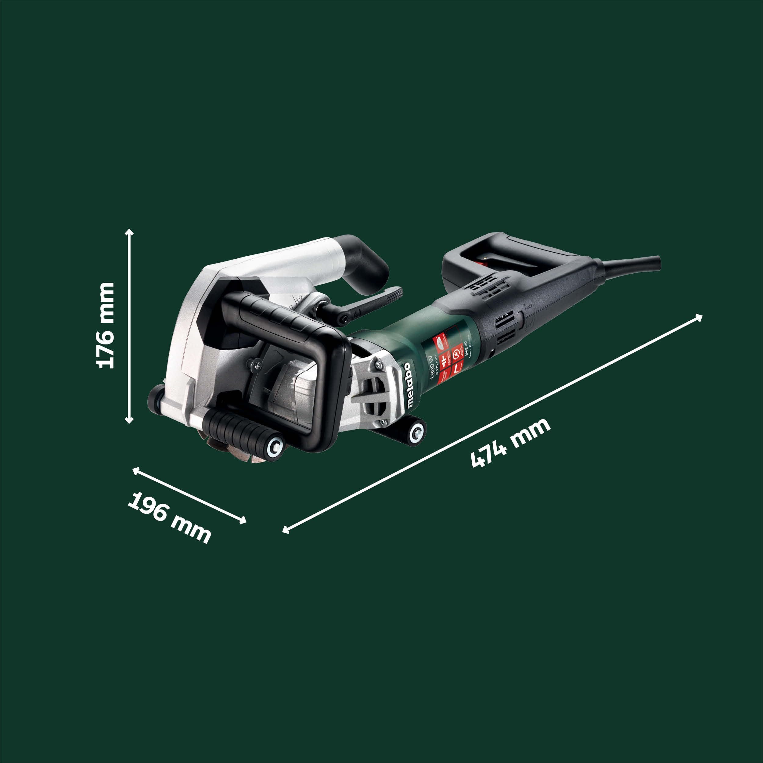 metabo-mfe-40-mauernutfr-se-604040500-fr-stiefe-bis-40-mm-f-r-kabel-und-leerrohr image 5