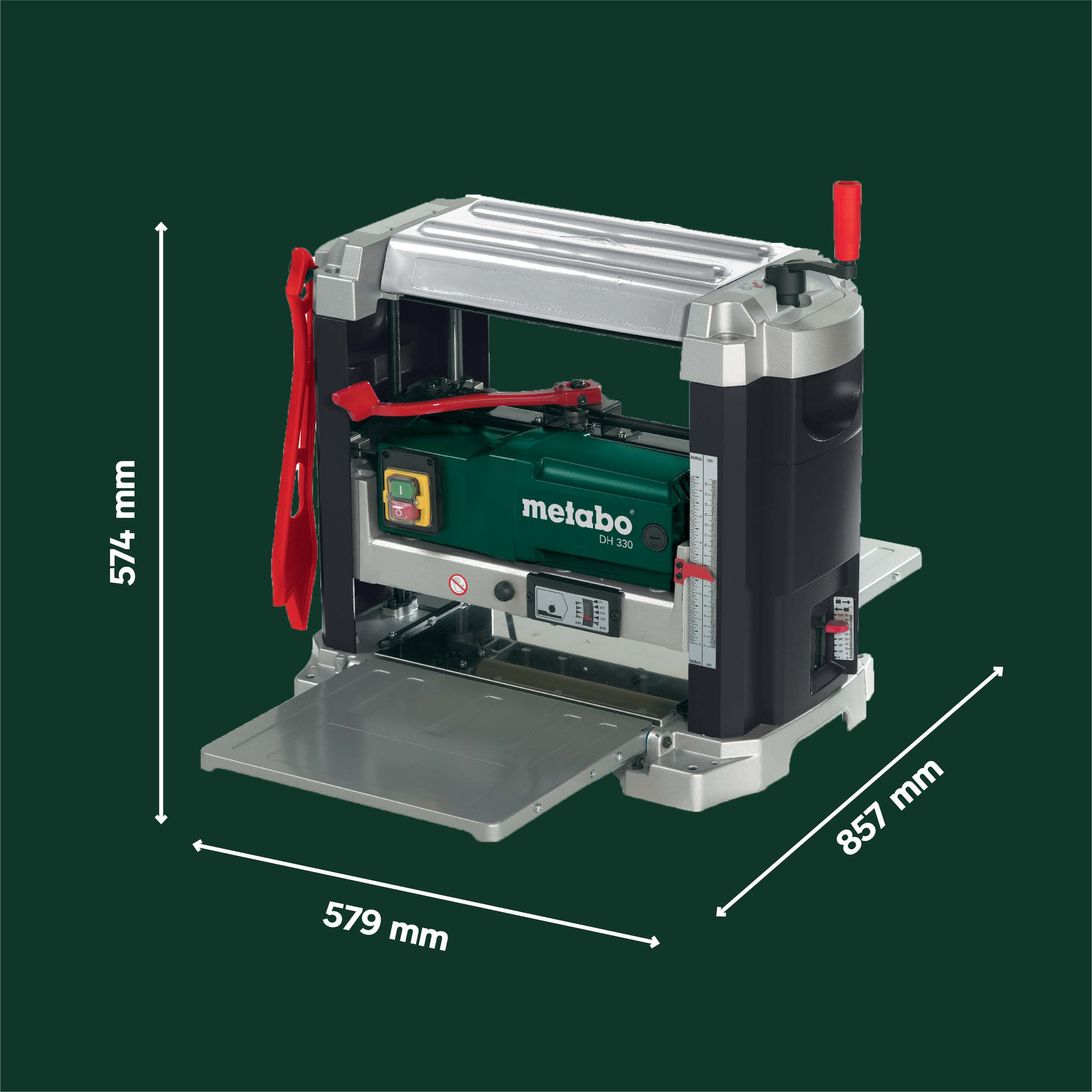 metabo-dh-330-dickenhobelmaschine-1800-w-330-mm-durchlassbreite-152-mm-durchlass image 5