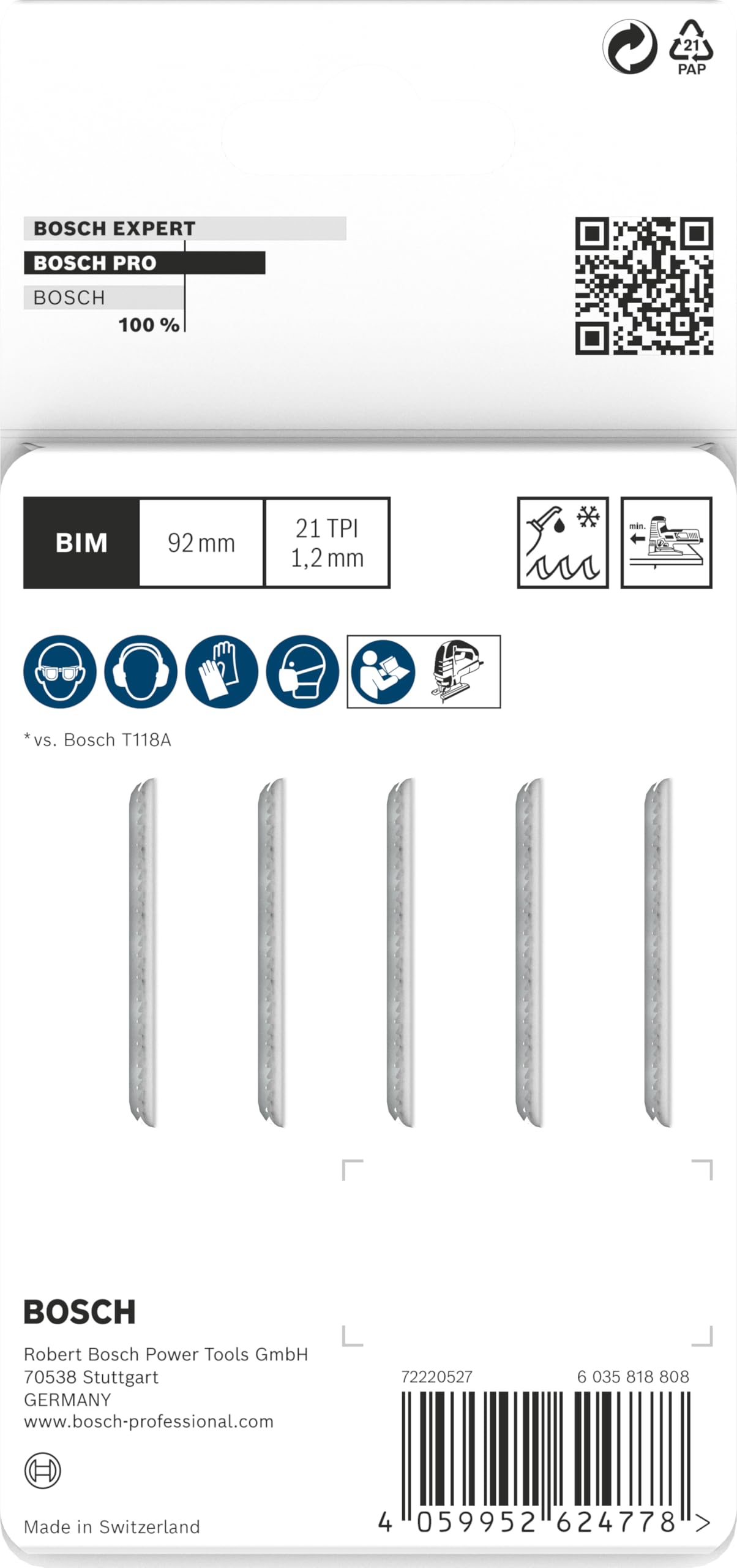 bosch-pro-metal-medium-t121afc-stichs-geblatt-5er-pack-92-mm-altin-beschichtete- image 4
