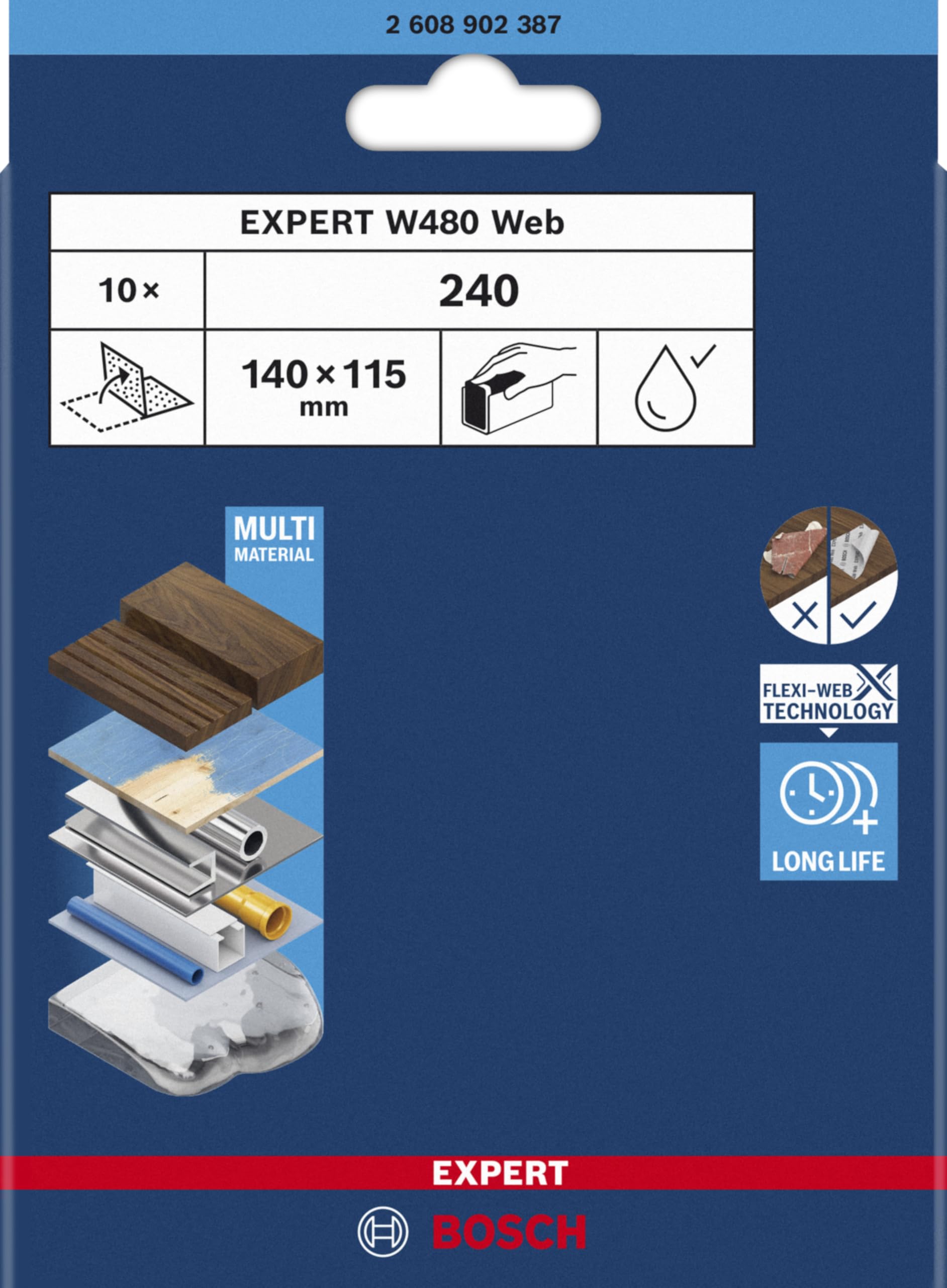 bosch-expert-w480-web-handschleifblatt-set-9-teilig-flexi-web-technologie-115x14 image 8