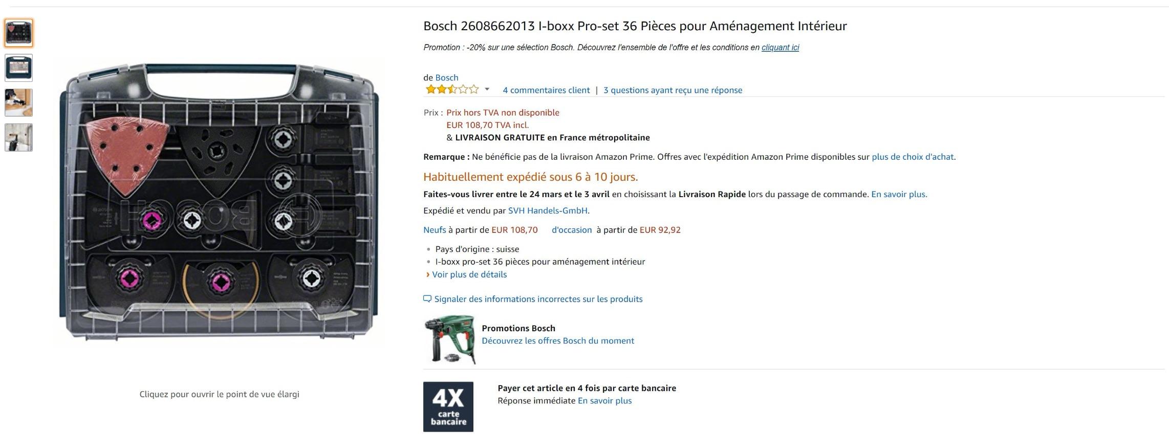 Komplettpaket für den Innenausbau