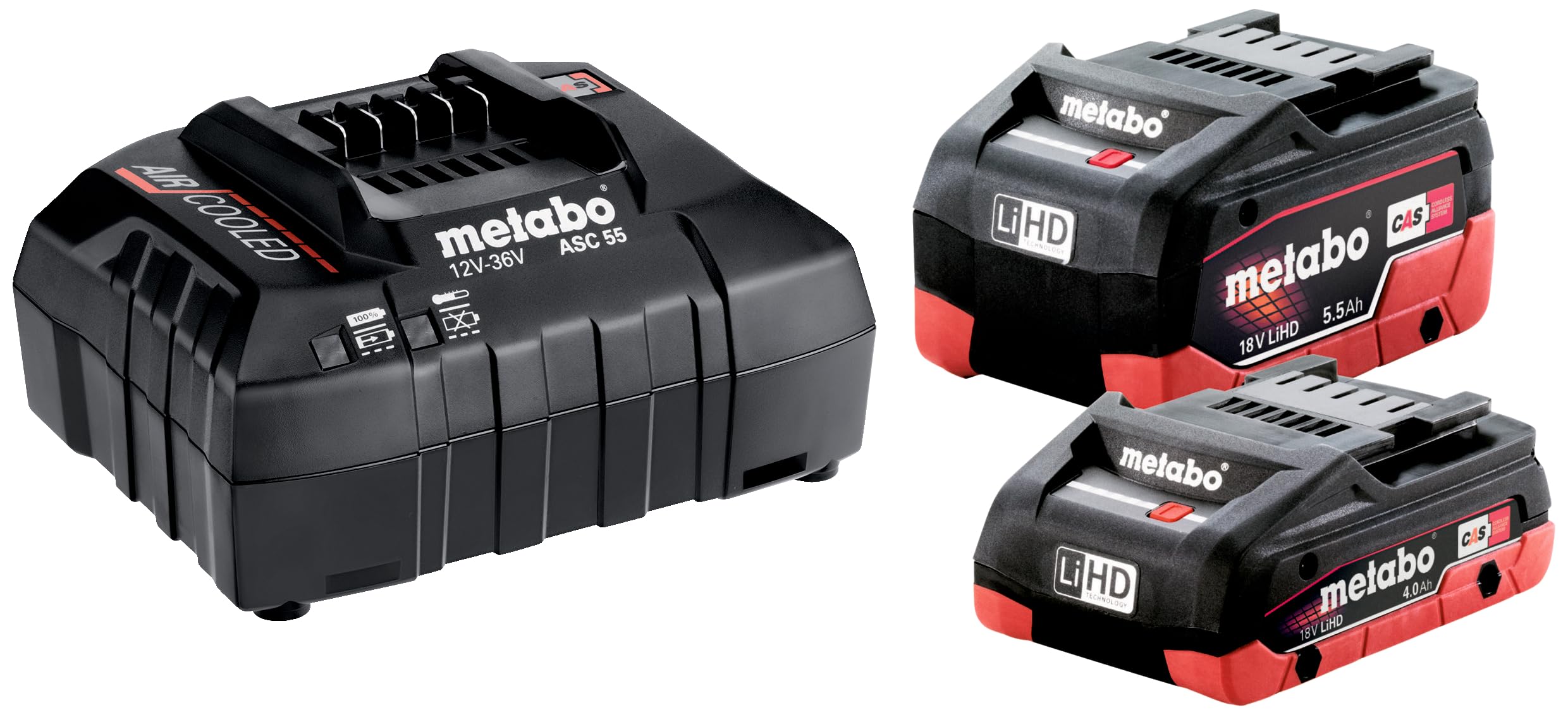 metabo-basis-set-lihd-18v-mit-1x-4-0-ah-1x-5-5-ah-akkupack-und-asc-55-ladeger-t- image 1