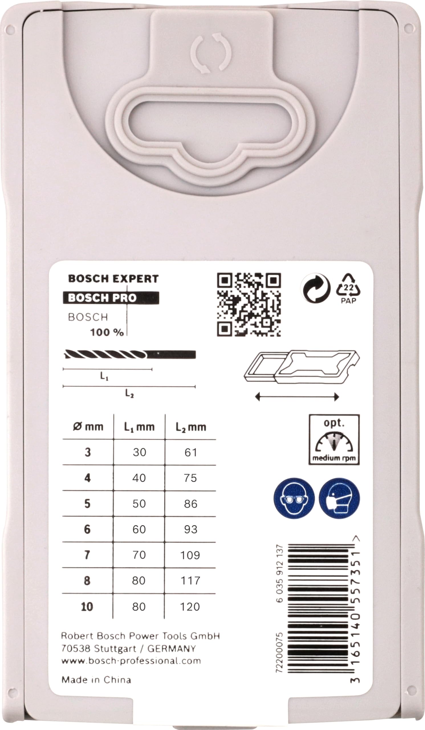 bosch-professional-7x-pro-wood-holzspiralbohrer-set-7-teilig-3-0-10-0-mm-zentrie image 4