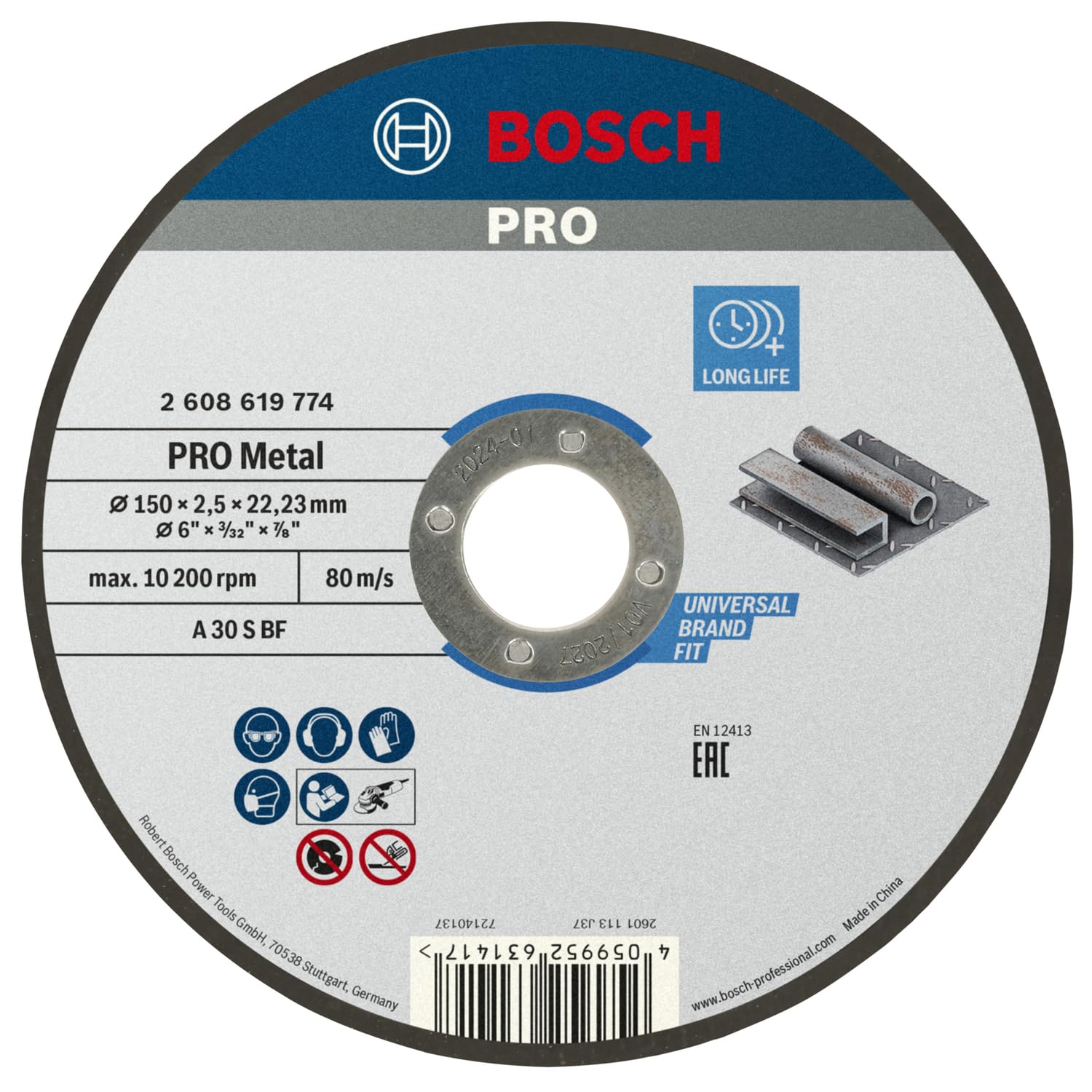 bosch-professional-pro-metal-trennscheibe-125-x-2-5-x-22-23-mm-longlife-metallsc image 3