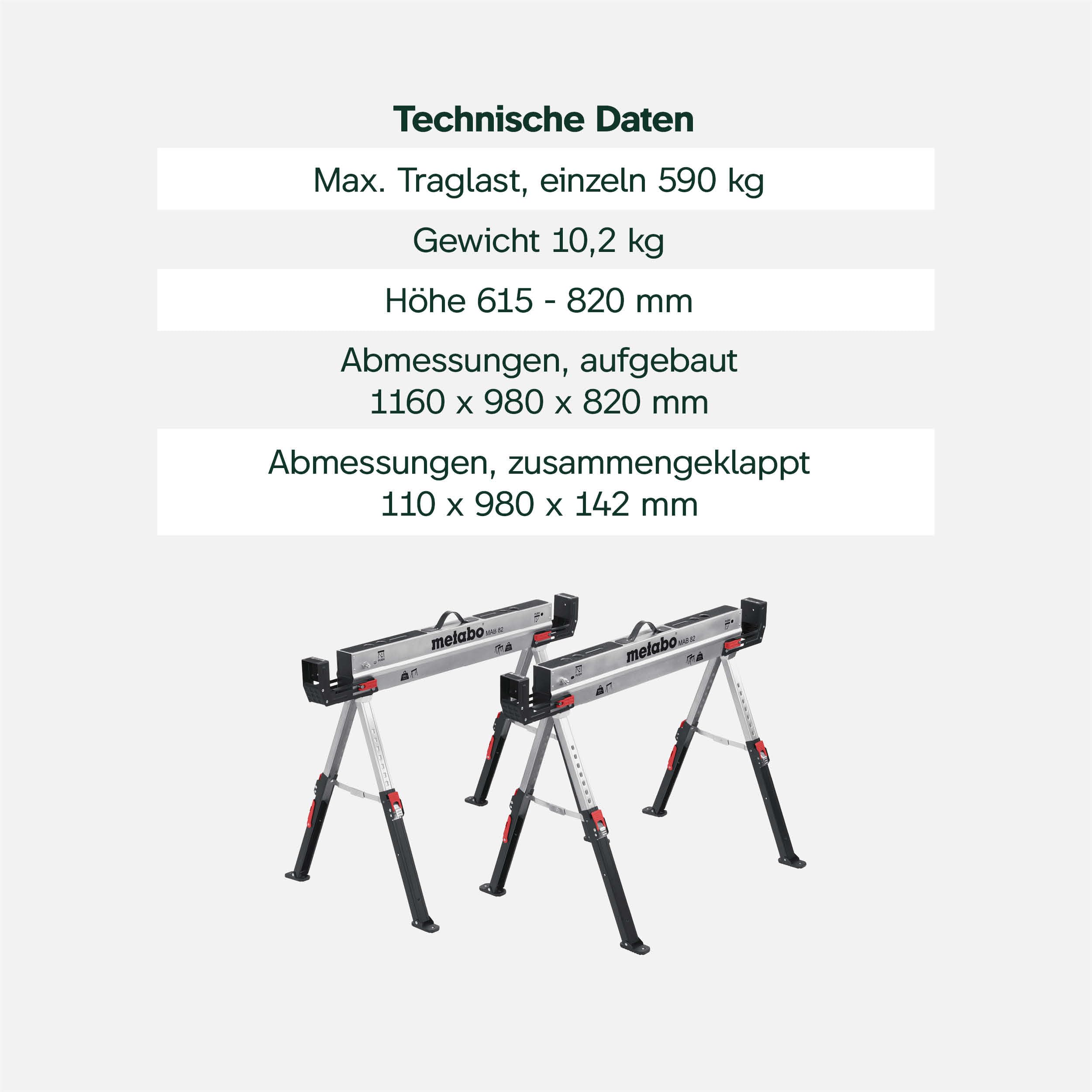 metabo-mab-82-2-arbeitsbock-set-2er-set-h-henverstellbare-stahl-unterstellb-cke- image 3
