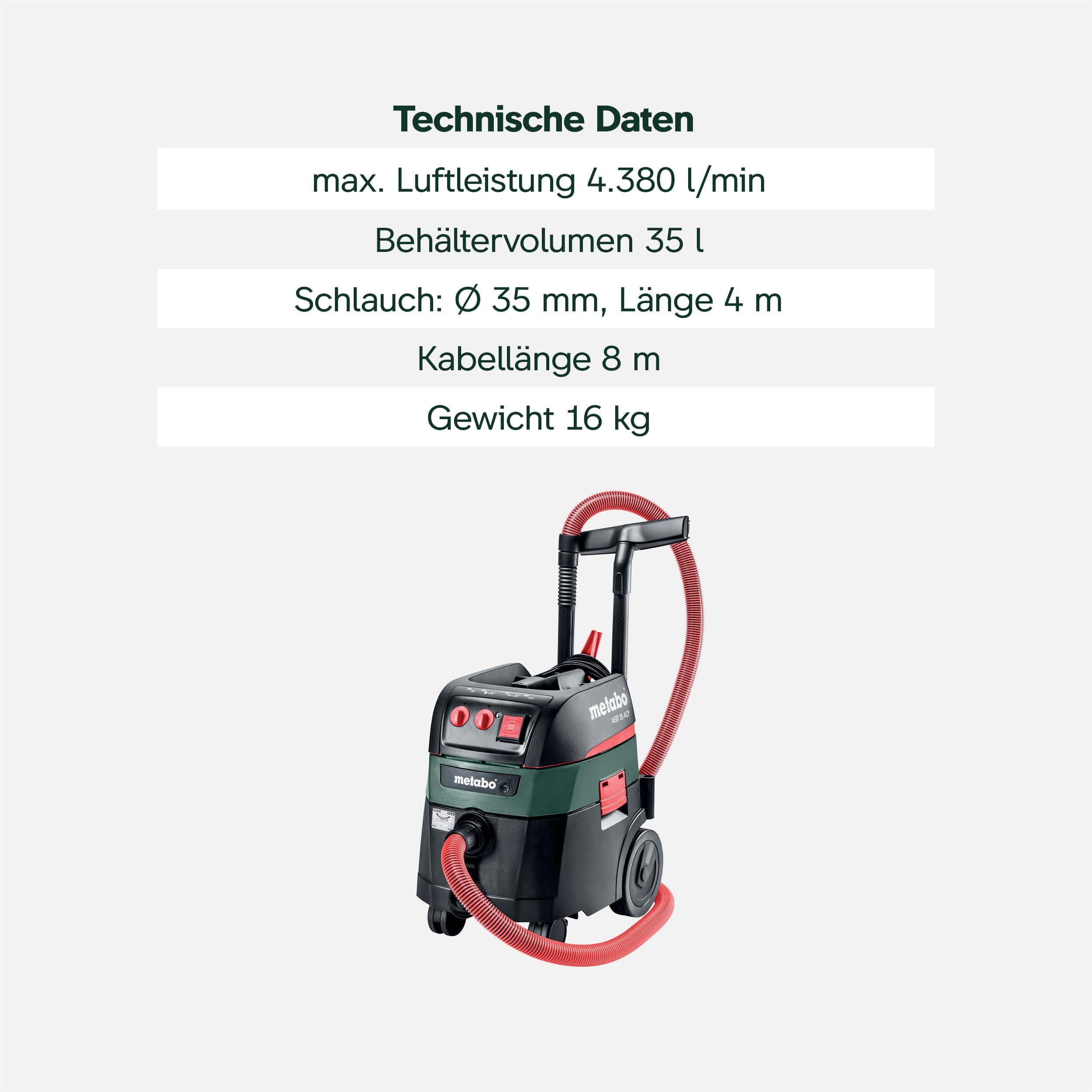 metabo-asr-35-m-acp-nass-trockensauger-staubklasse-m-1400-w-35-l-beh-lter-autocl image 4