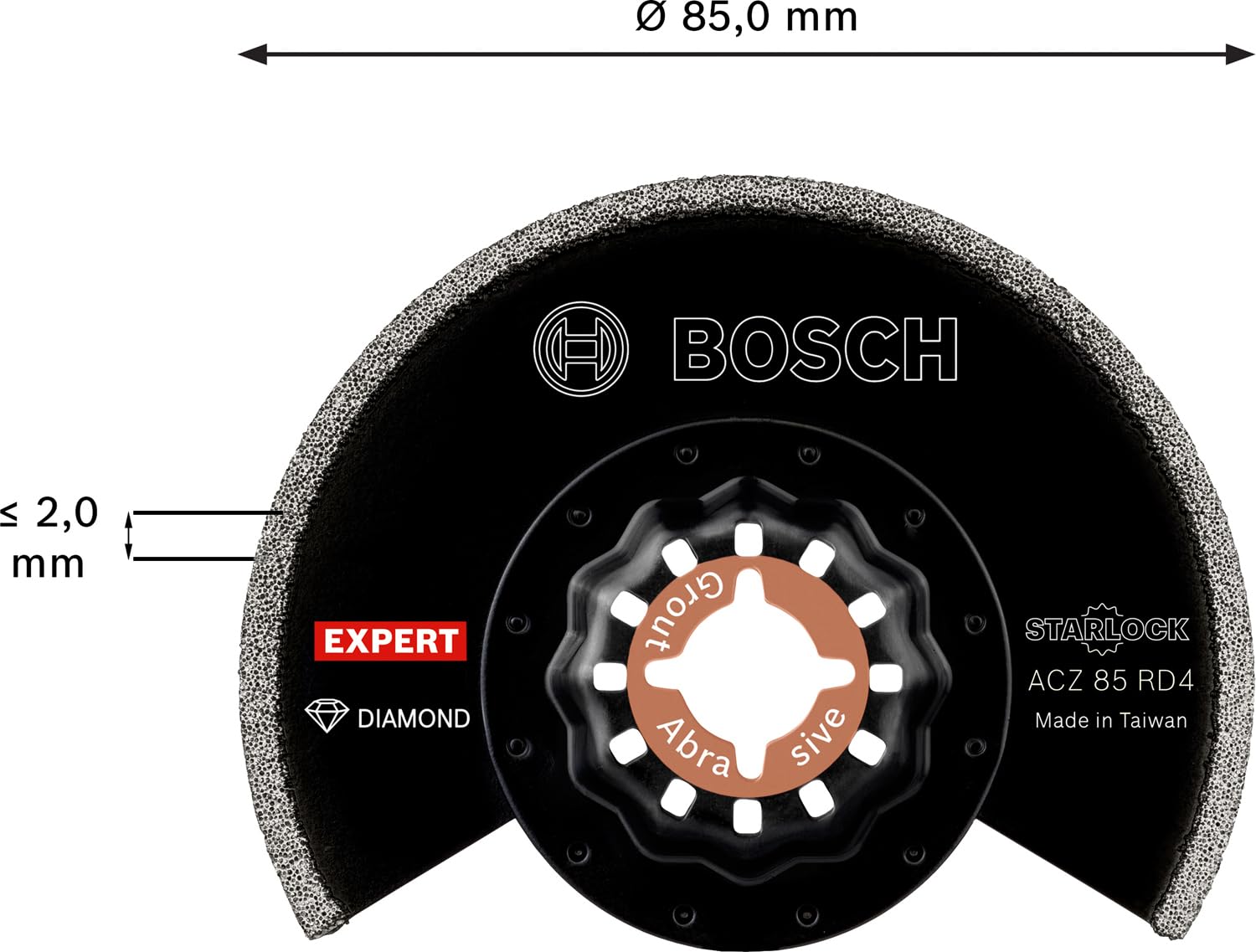 bosch-accessories-10x-expert-acz-85-rd4-segments-geblatt-85-mm-diamant-segmentbl image 3