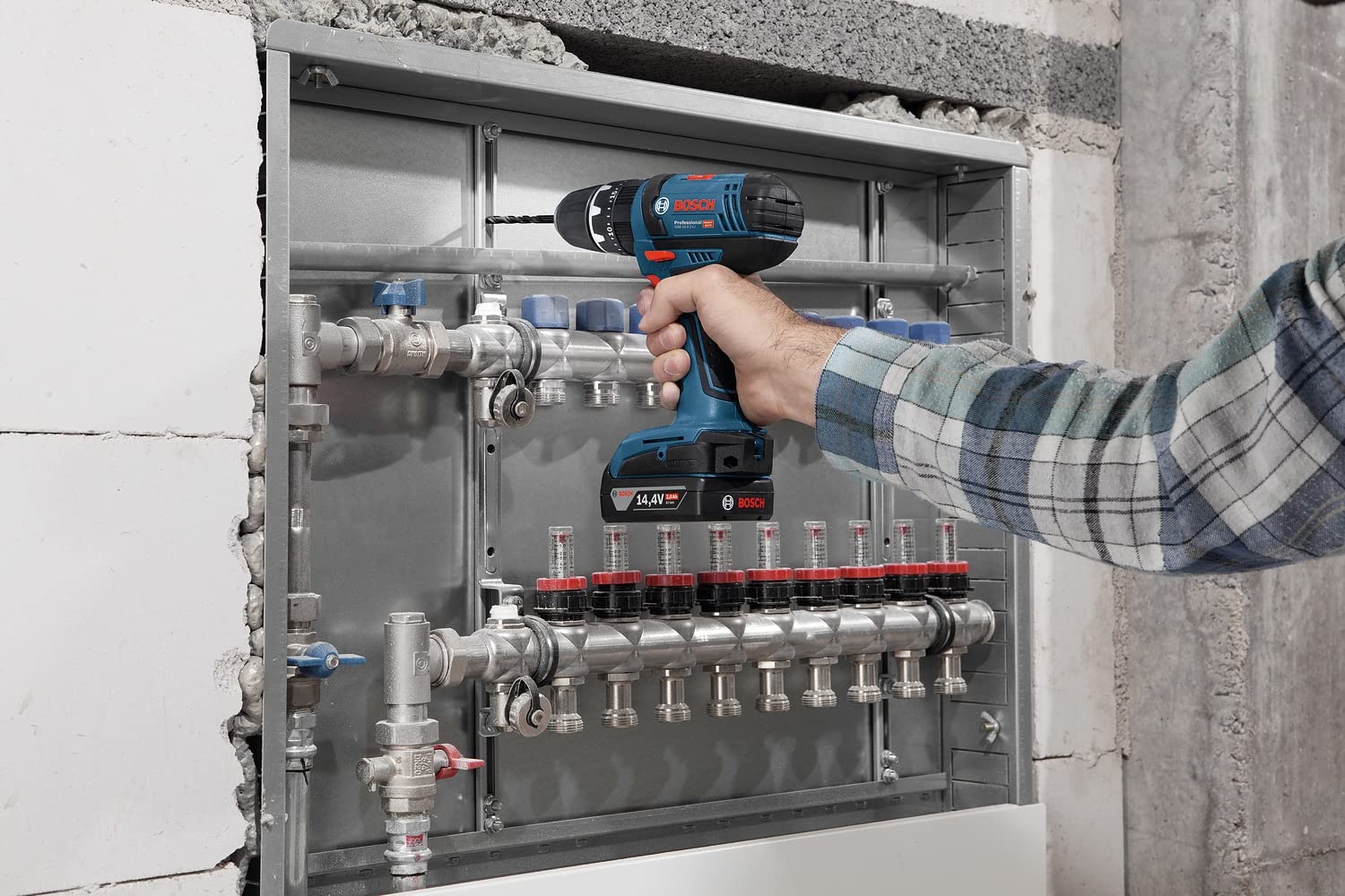 bosch-professional-gsb-14-4-2-li-akku-schlagbohrschrauber-14-4v-2-gang-planeteng image 3