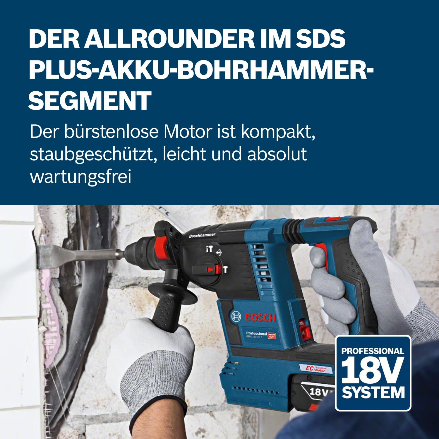 bosch-professional-gbh-18v-26-akku-bohrhammer-18v-system-sds-plus-2-6-j-schlagen image 3