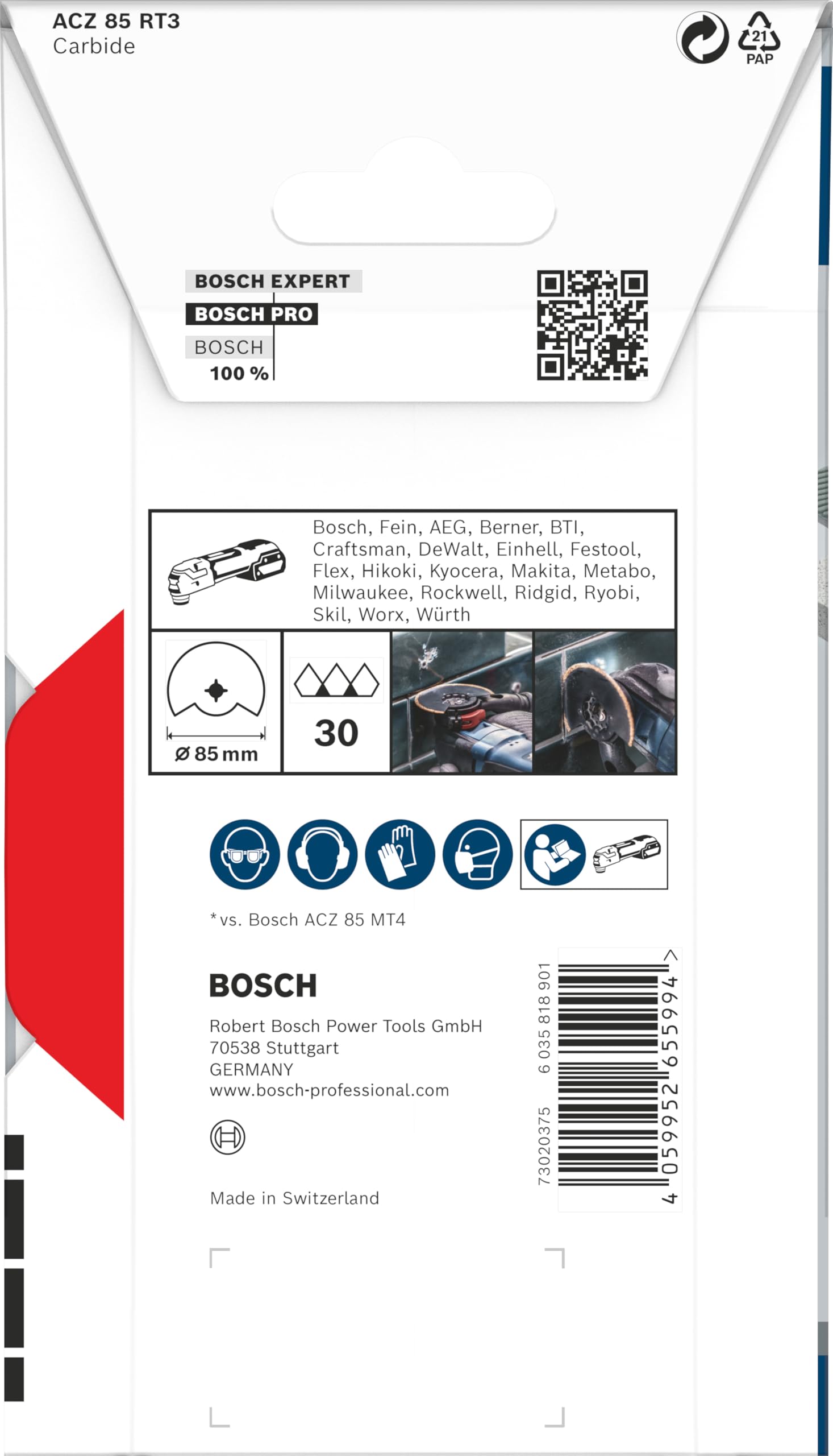 bosch-1x-pro-multi-material-acz-85-rt3-multifunktionswerkzeug-s-geblatt-85-mm-ca image 4