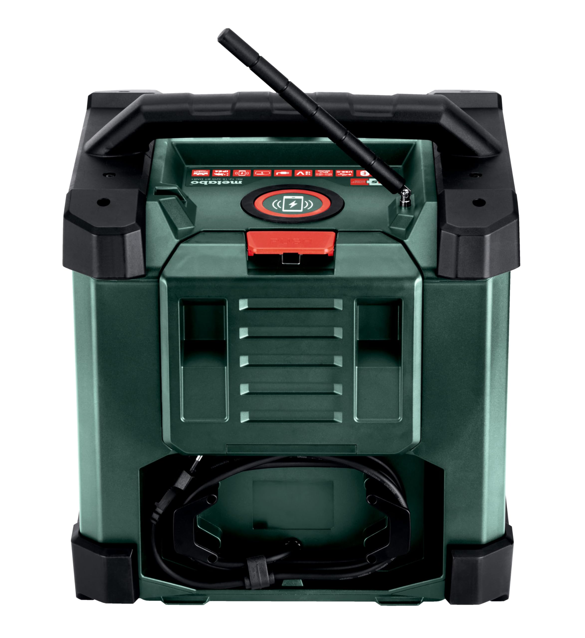 metabo-akku-baustellenradio-rc-12-18-32w-bt-dab-600779850-ip54-bluetooth-usb-c-i image 5