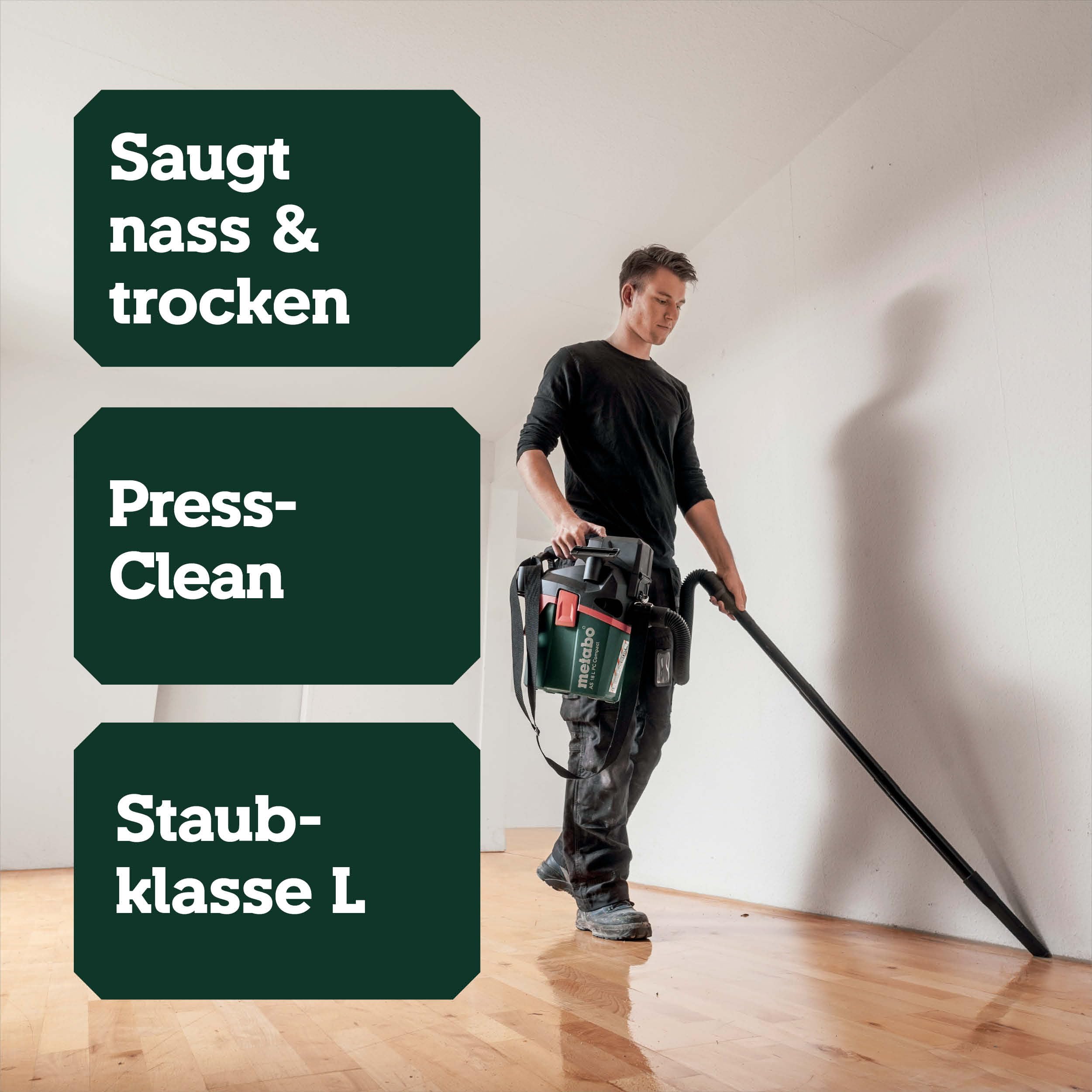 metabo-akku-sauger-as-18-l-pc-compact-18-v-industriesauger-nass-trockensauger-st image 3