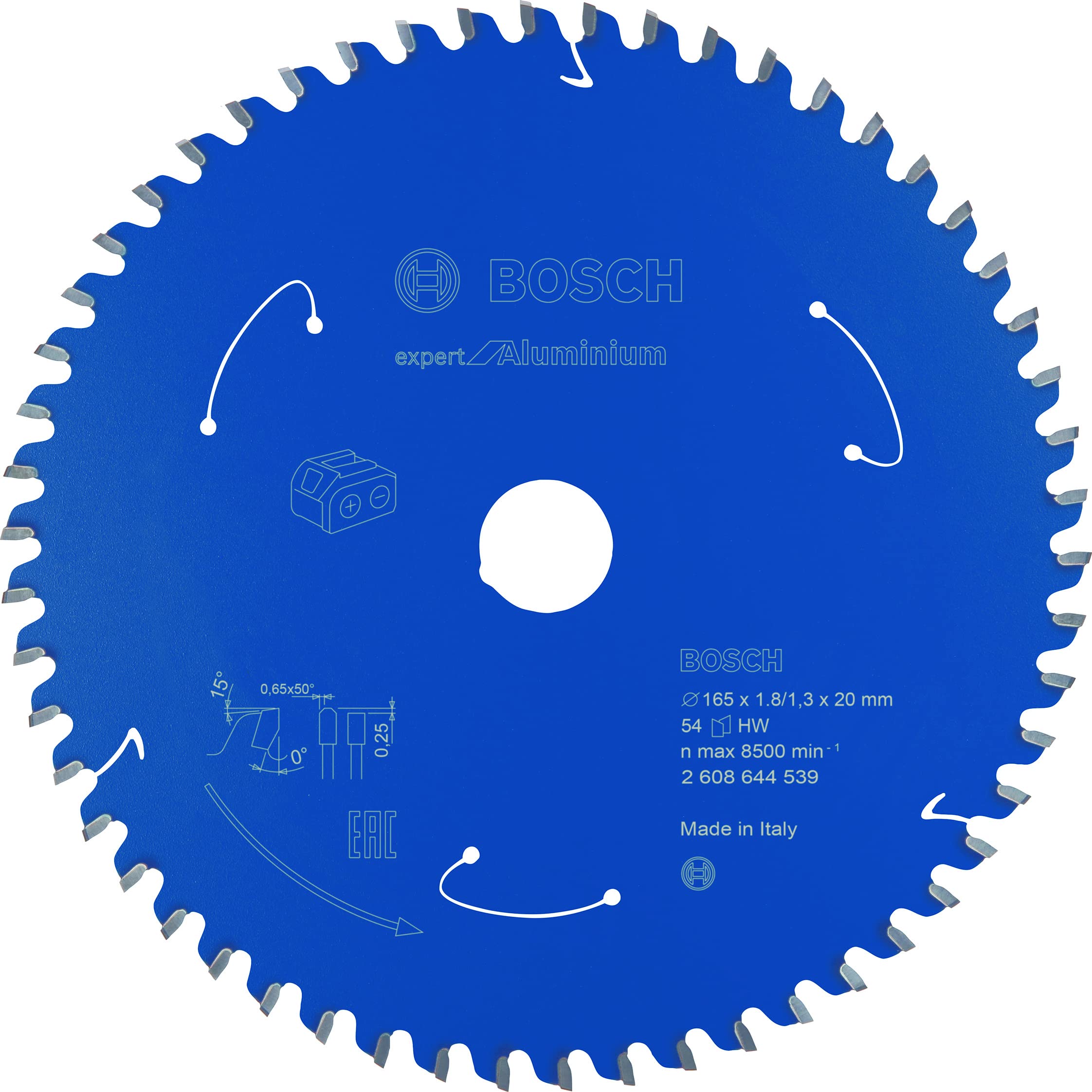 bosch-professional-expert-aluminium-kreiss-geblatt-165-x-20-x-1-8-mm-54-z-hne-f- image 1