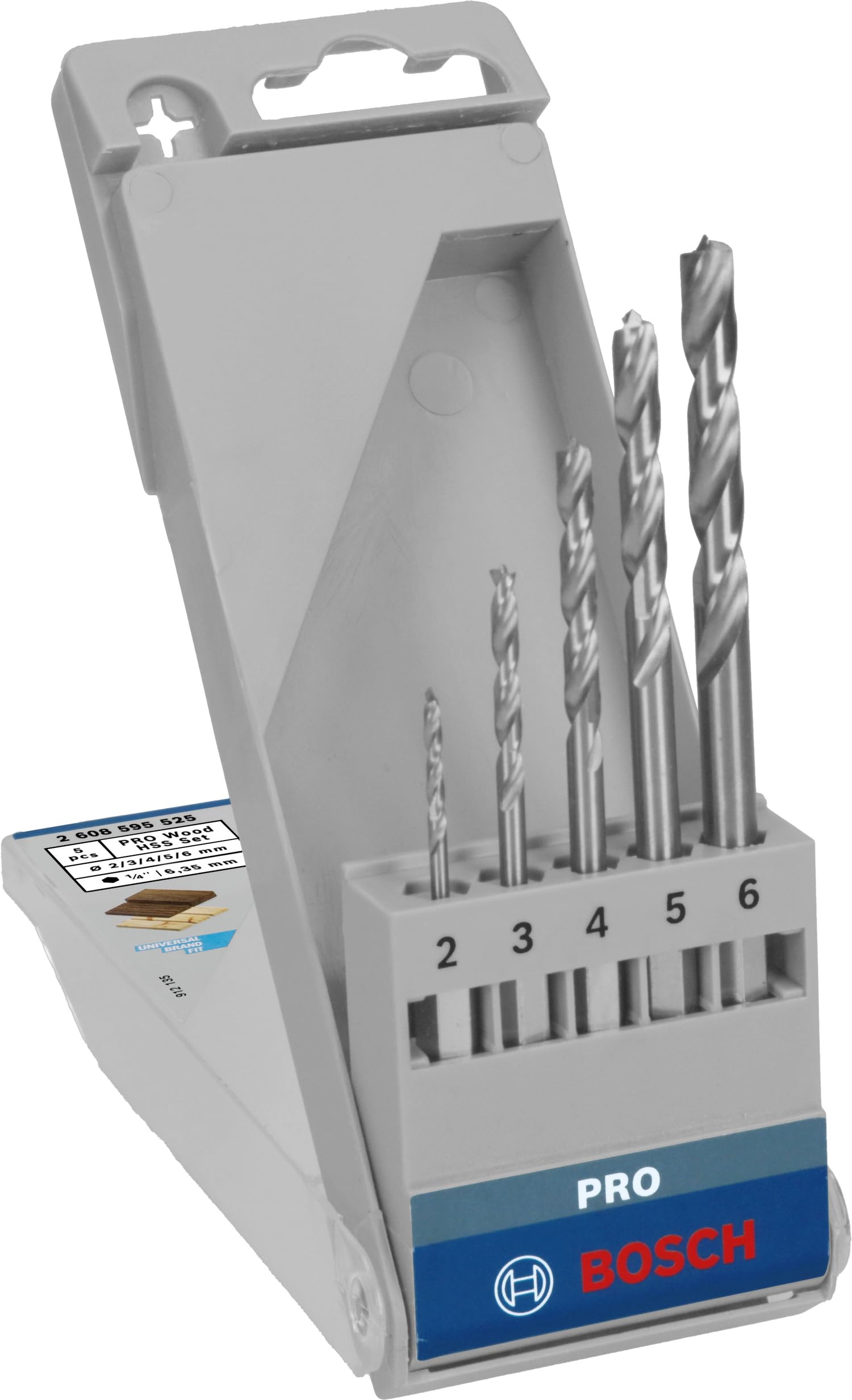 bosch-pro-wood-hss-holzbohrer-set-robust-line-7-teilig-sechskantschaft-2-8-mm-ho image 8