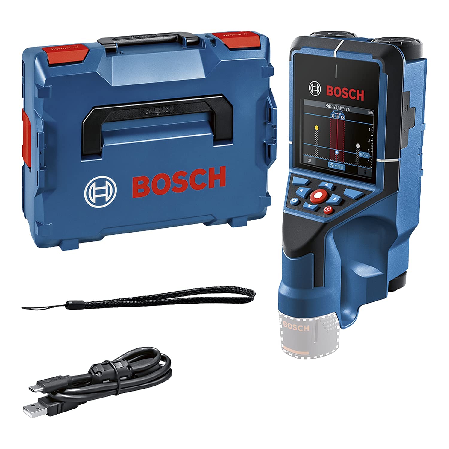 bosch-professional-wallscanner-d-tect-200-c-radar-detektor-f-r-leitungen-metall- image 2