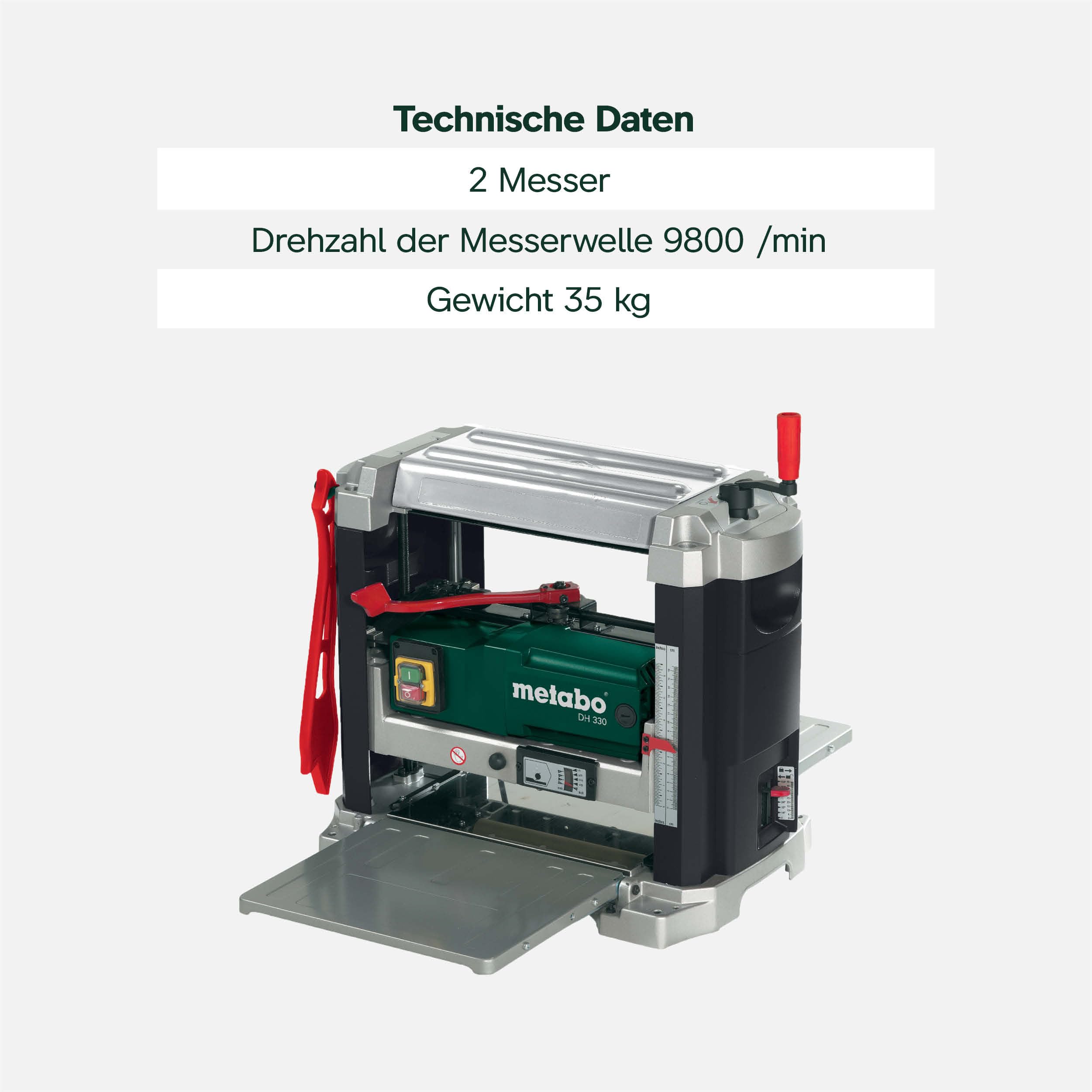 metabo-dh-330-dickenhobelmaschine-1800-w-330-mm-durchlassbreite-152-mm-durchlass image 4