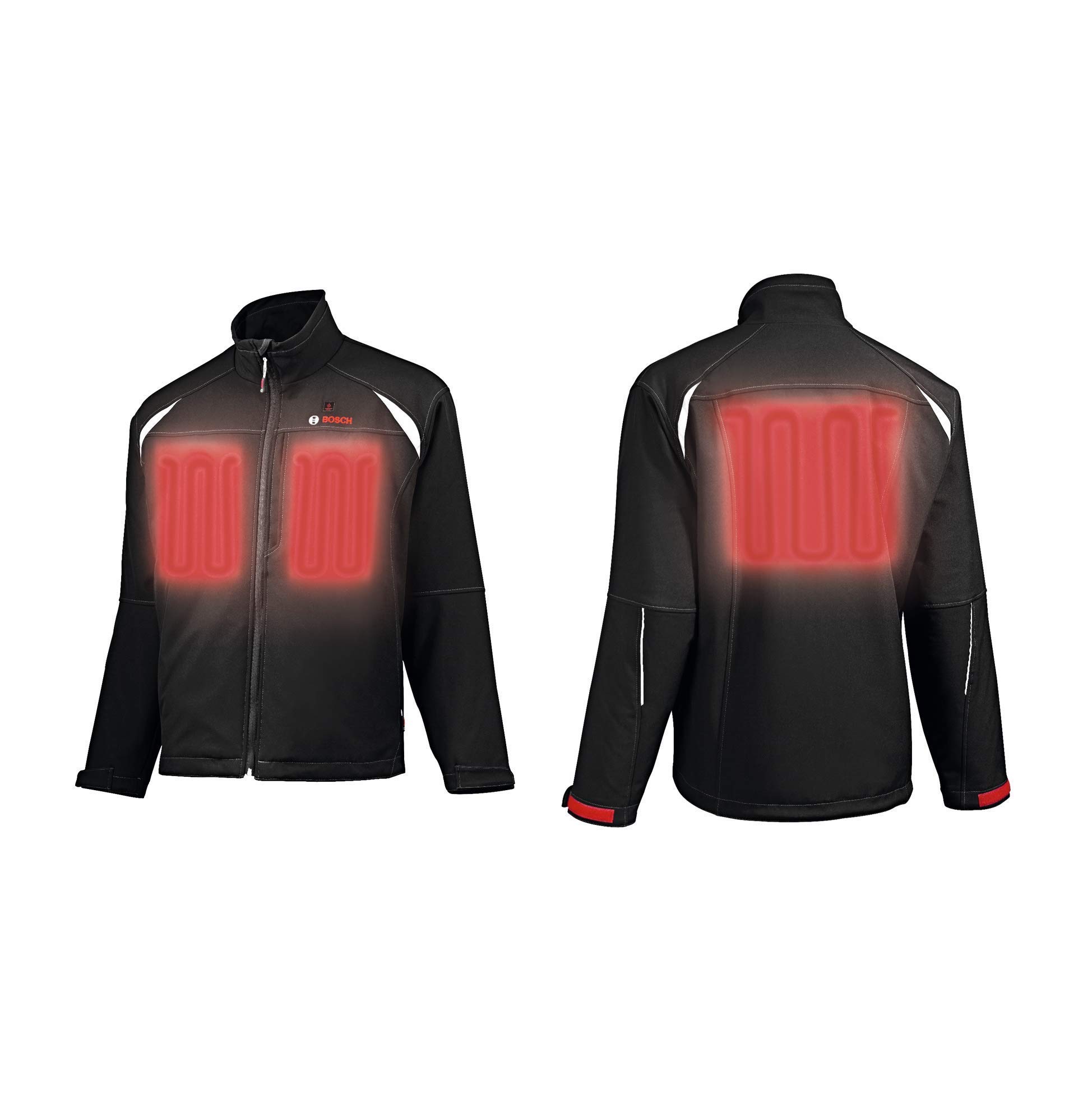 bosch-professional-ghj-12-18v-beheizbare-softshell-jacke-unisex-inkl-2-0-ah-akku image 6