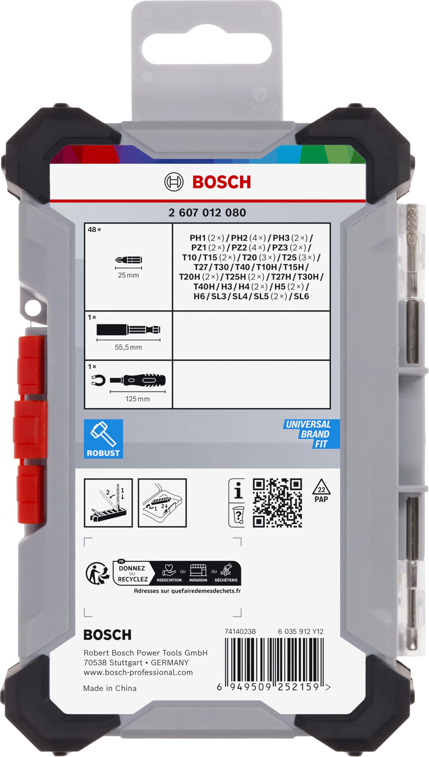 bosch-extra-hard-schrauberbitsatz-50-tlg-pick-and-click-bit-set-mit-1-4-sechskan image 4